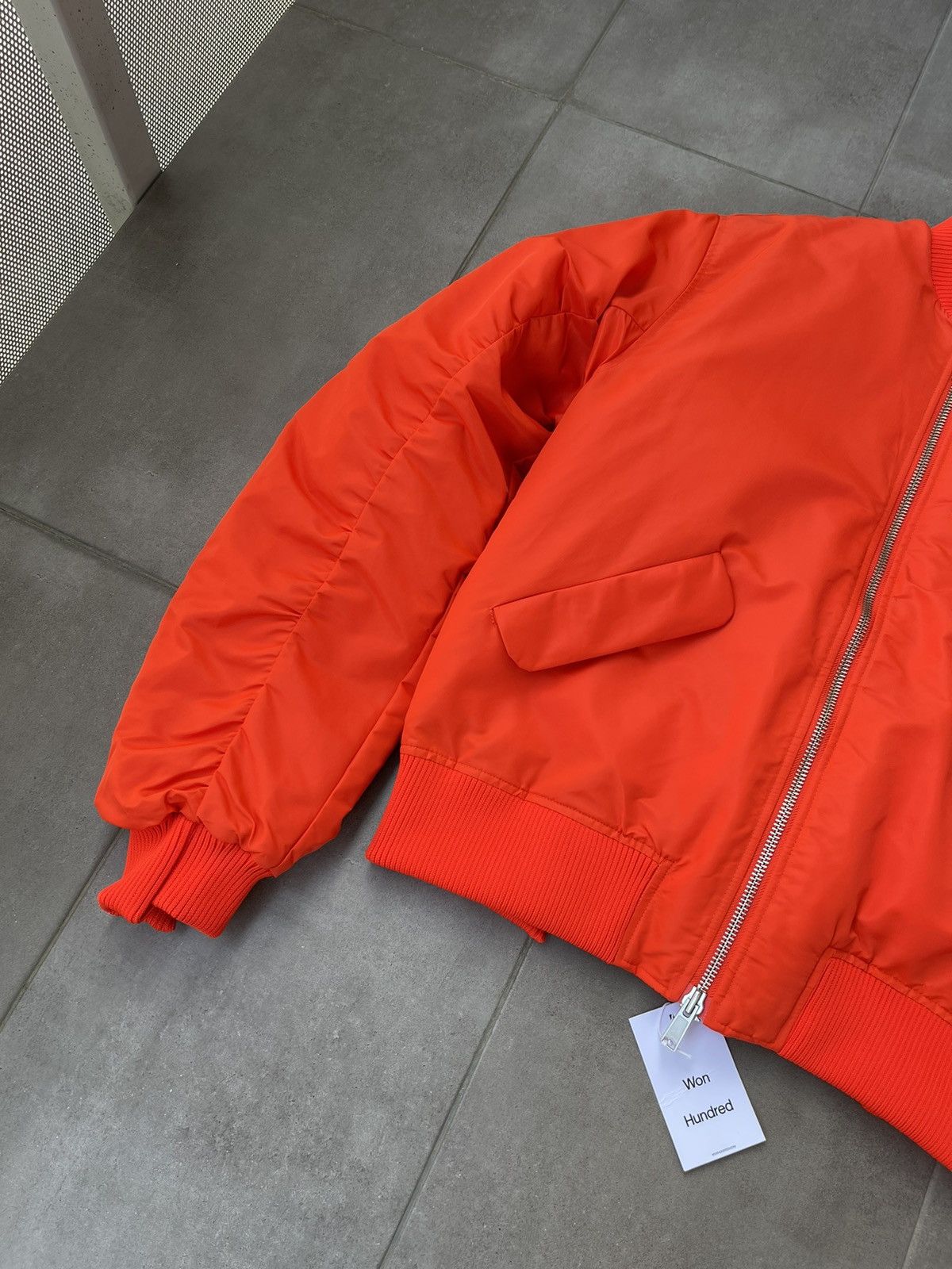 Acne Studios !DS! SS23 Won Hundred Reykjavik M Red Bomber Jacket Size US L / EU 52-54 / 3 - 12 Thumbnail