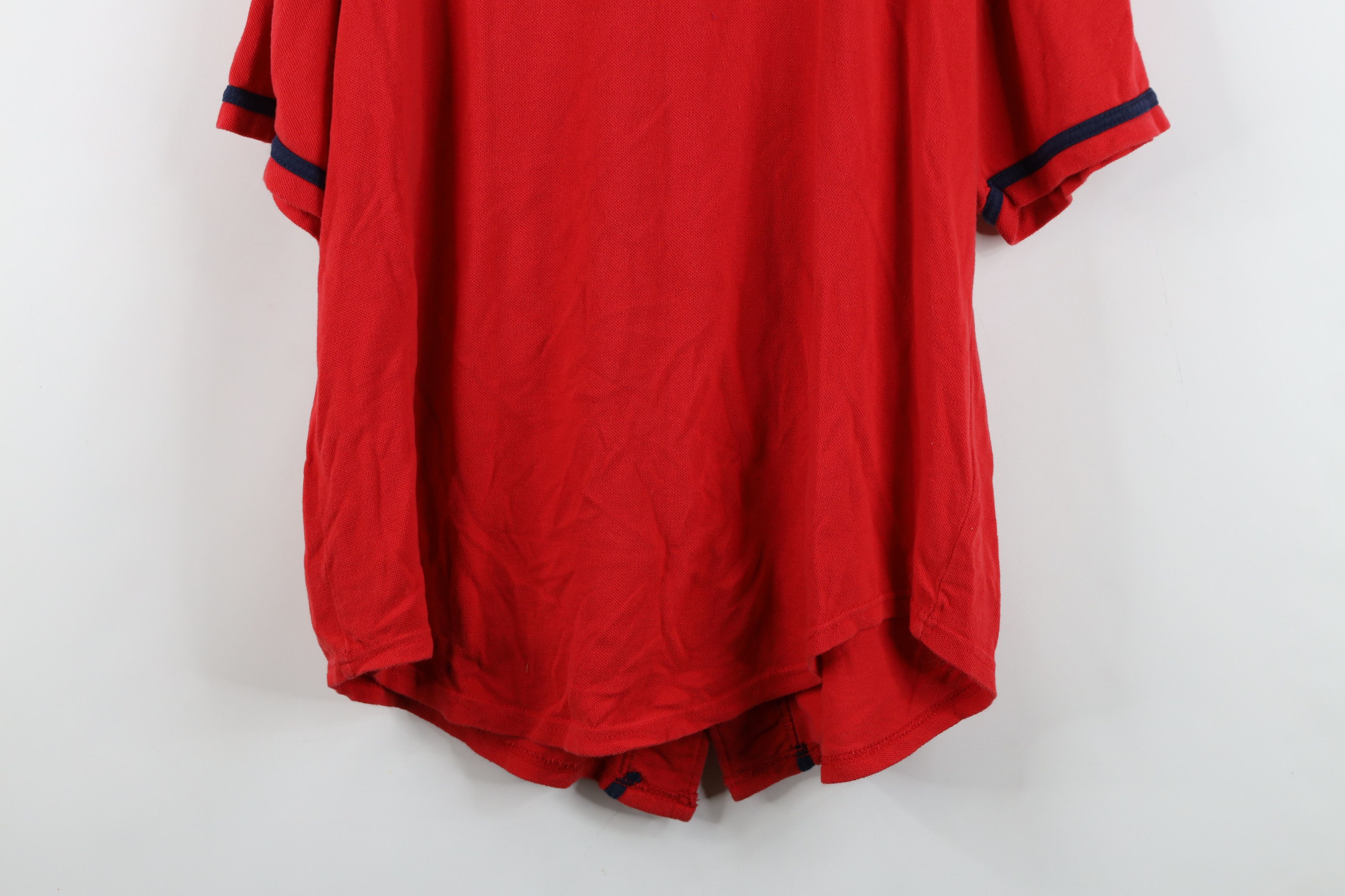 Vintage Vintage 90s Wahoo Cleveland Indians Baseball Jersey Red Size US L / EU 52-54 / 3 - 12 Thumbnail