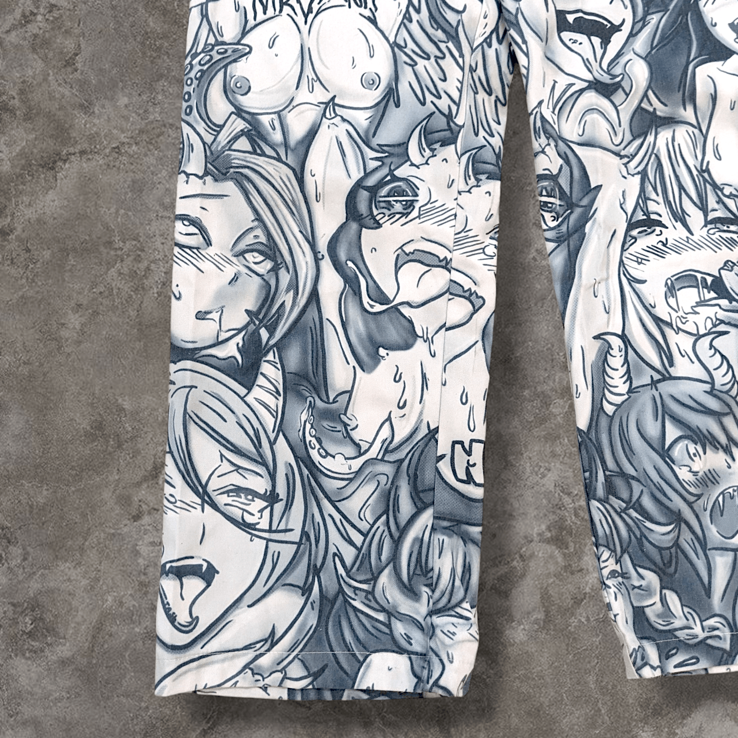 Other Nirvana Streetwear Ahegao Pandemonium Pants Size US 29 - 6 Thumbnail
