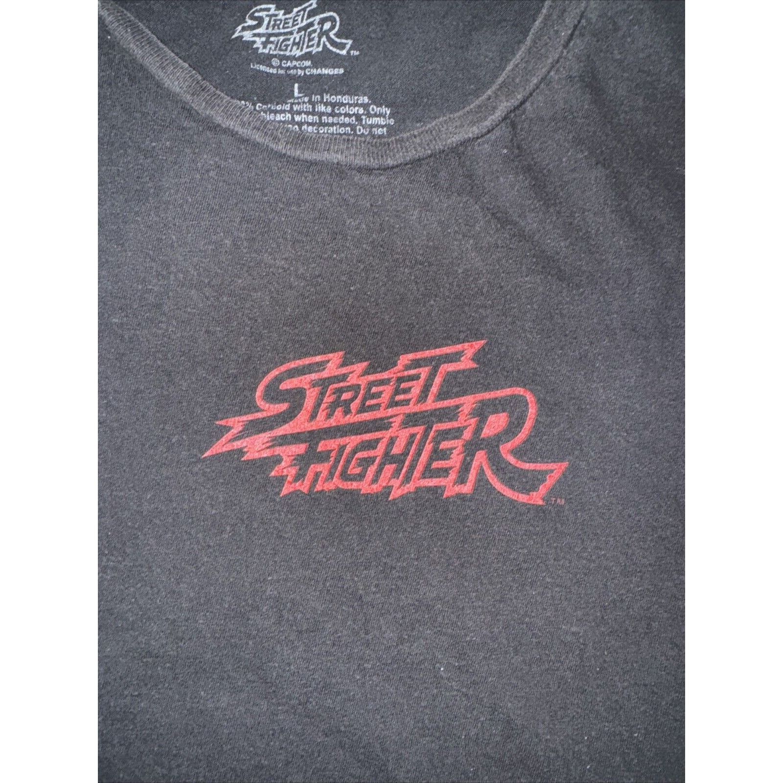 Street Fighter × Vintage Street Fighter Capcon T-Shirt Large 21x27 Size US L / EU 52-54 / 3 - 4 Thumbnail