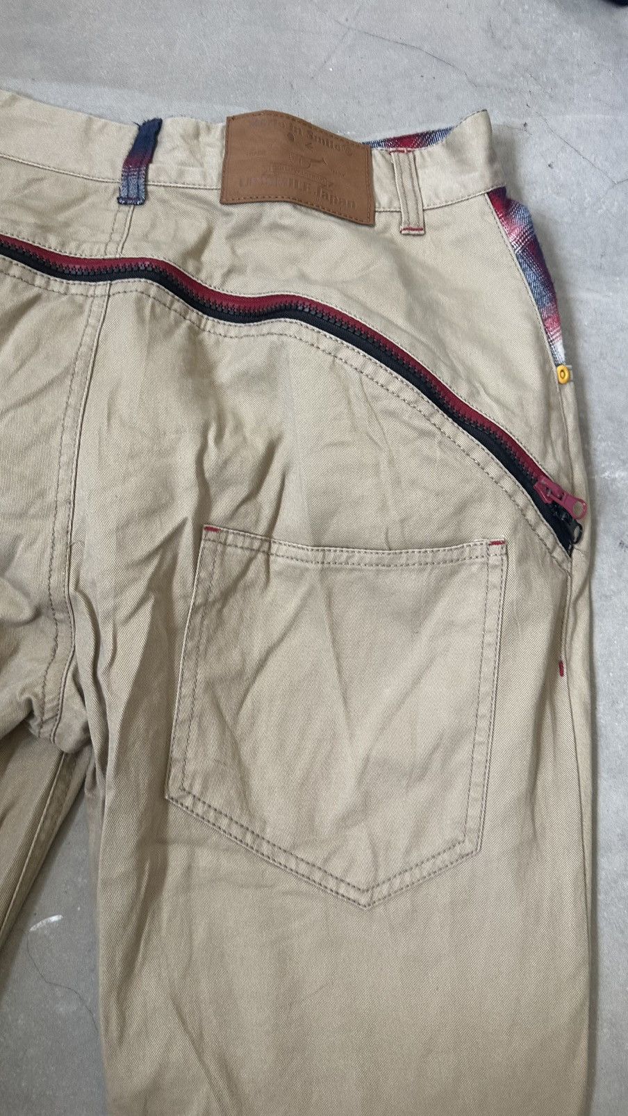 Vintage UP SMILE ZIPPED BACK SMILE PANT Size US 30 / EU 46 - 15 Thumbnail
