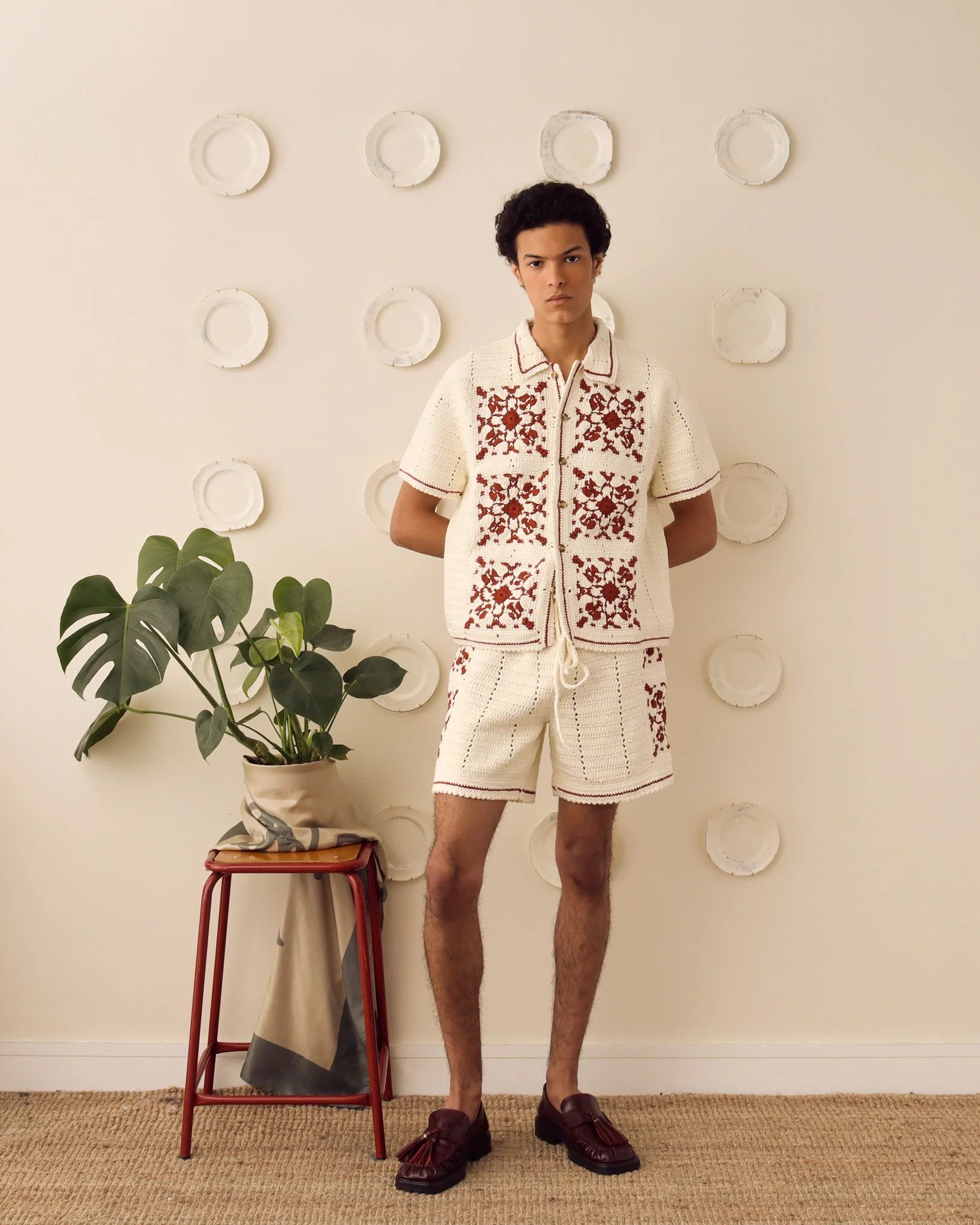S.S.Daley Abel Crochet Shorts (RRP $700/£545) Size US 30 / EU 46 - 3 Thumbnail