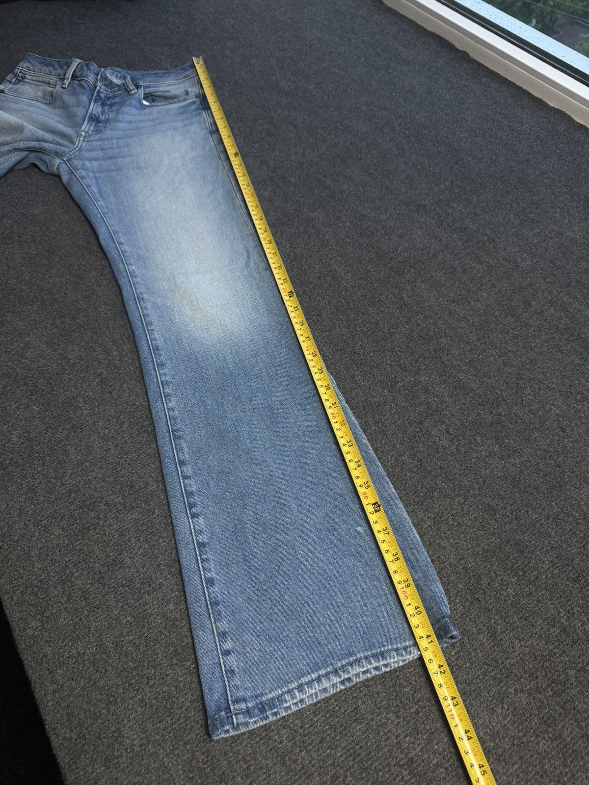 G-Star Vintage 00s G-Star RAW G-Low Bootcut Jeans Y2K Light Wash Size 27" / US 4 / IT 40 - 21 Thumbnail