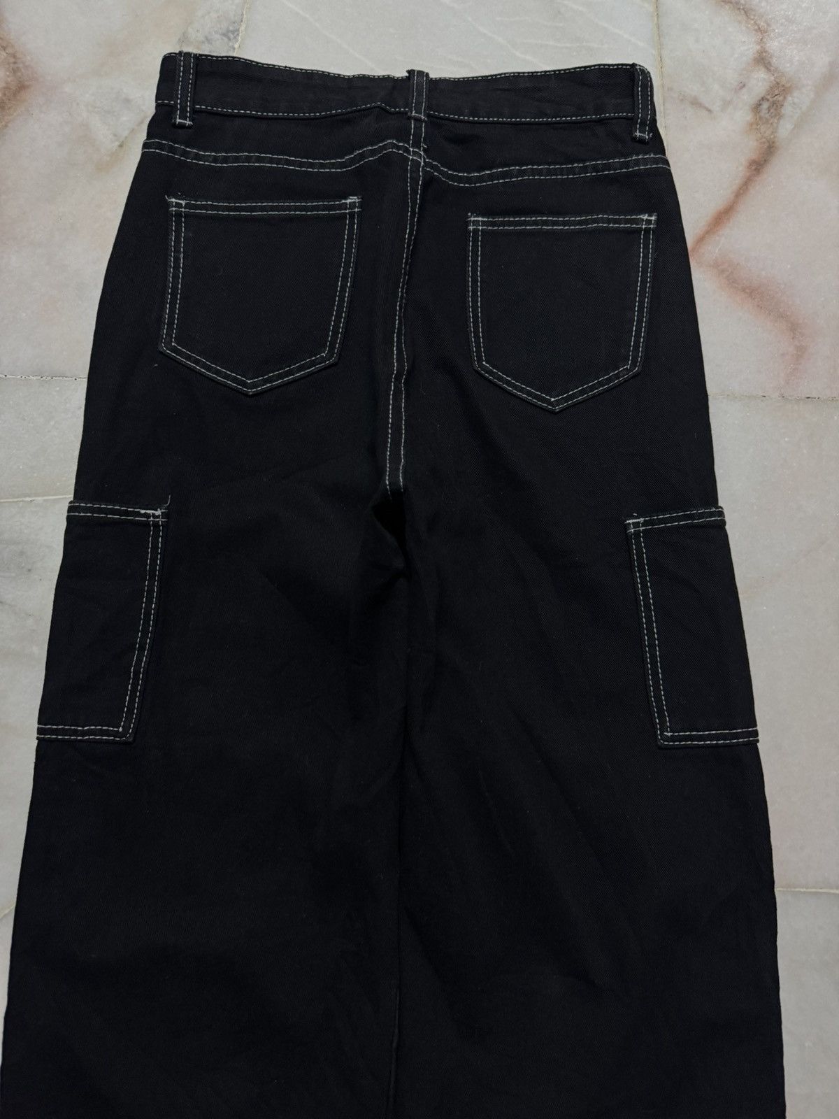 Tornado Mart 💥LACE-UP💥BAGGY💥JAPANESE LACE-UP SICK CARGO BY SHEIN PUNK Size US 26 / EU 42 - 16 Thumbnail