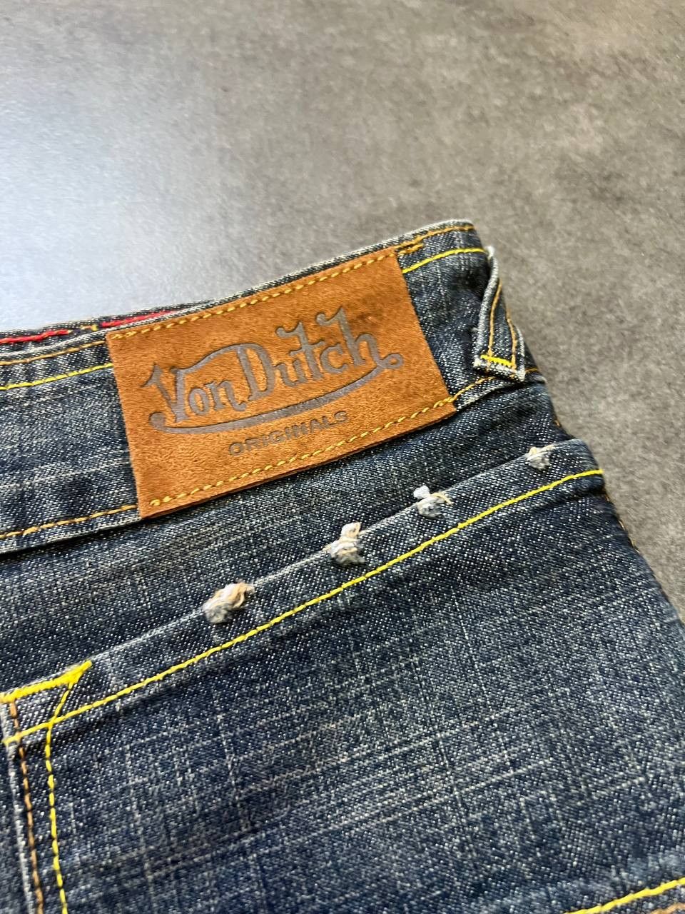 Von Dutch VINTAGE RARE VON DUTCH PLEATED PRINTED MINI SKIRT Size 28" / US 6 / IT 42 - 8 Thumbnail
