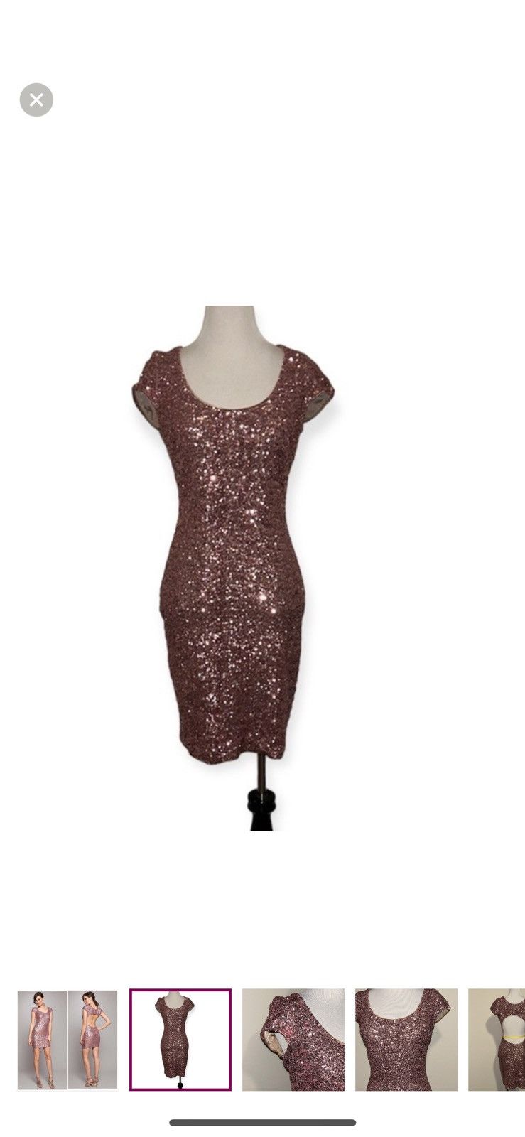 Dress the Population Dress the population medium Gabriella sequin cocktail dress Size M / US 6-8 / IT 42-44 - 1 Thumbnail