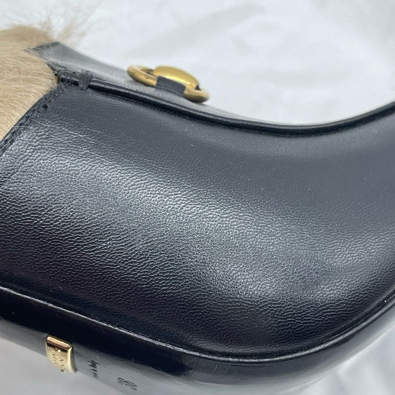 Gucci Gucci Black High Heel Mules with Horsebit Size US 7.5 / EU 40-41 - 9 Thumbnail