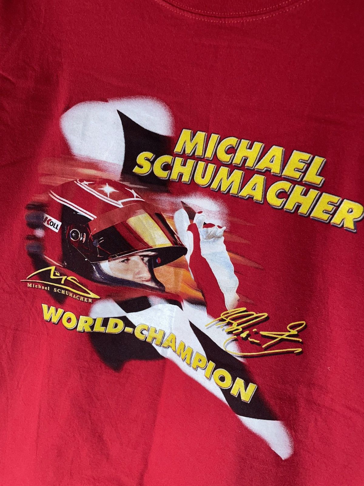 Formula 1 × Vintage Formula 1 Michael Schumacher vintage racing T shirt Size US XL / EU 56 / 4 - 3 Thumbnail