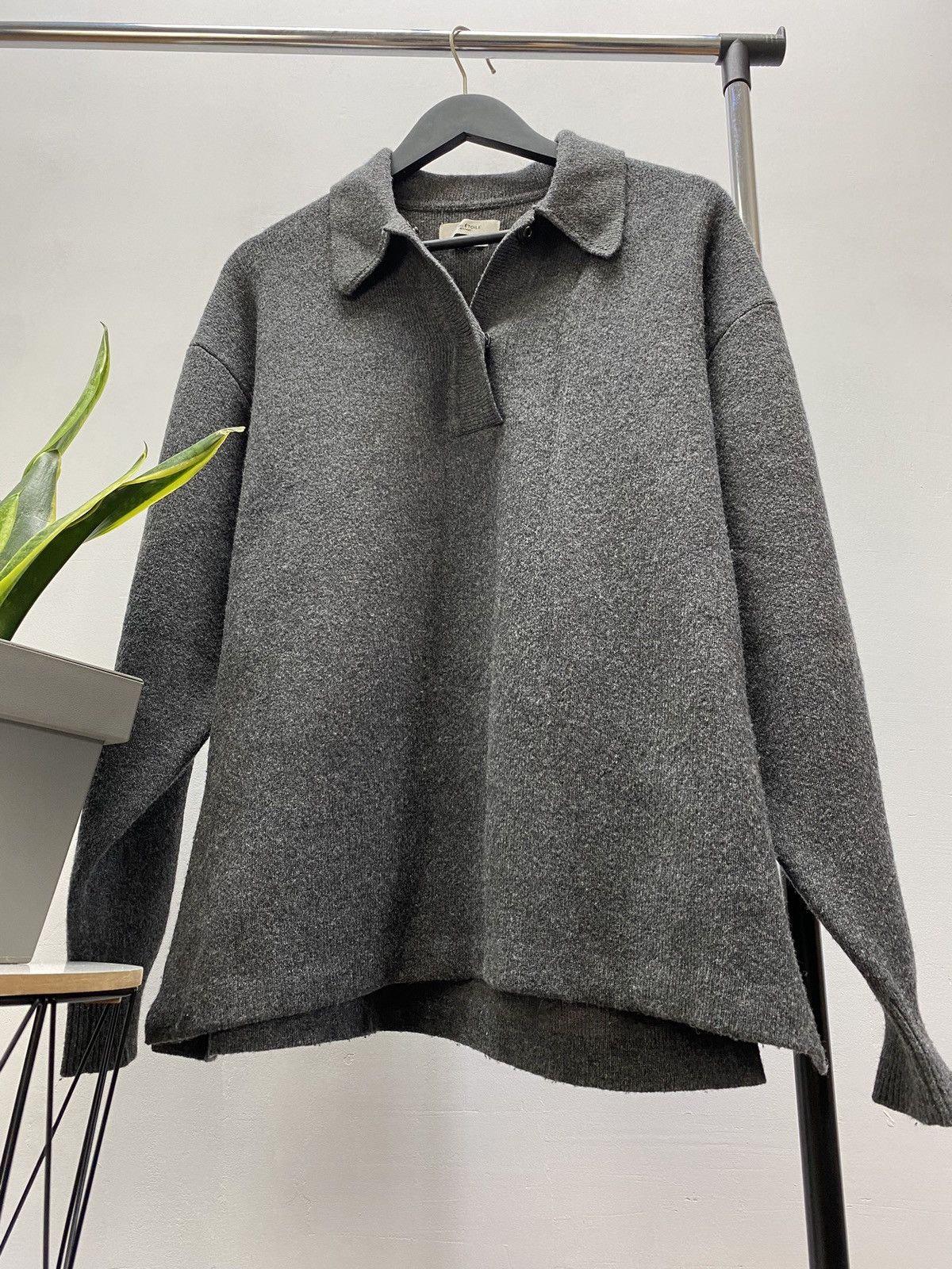 Isabel Marant × Isabel Marant Etoile Isabel Marant Etoile Lark Oversized Polo Jumper Sweater Size S / US 4 / IT 40 - 5 Thumbnail