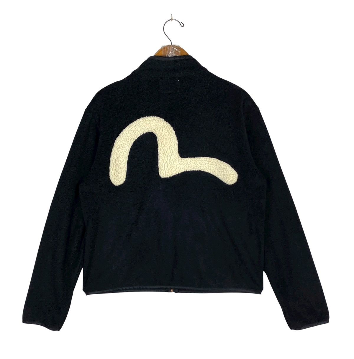 Evisu Rare‼️ Evisu Big Logo Fleece Zipper Size M / US 6-8 / IT 42-44 - 1 Thumbnail
