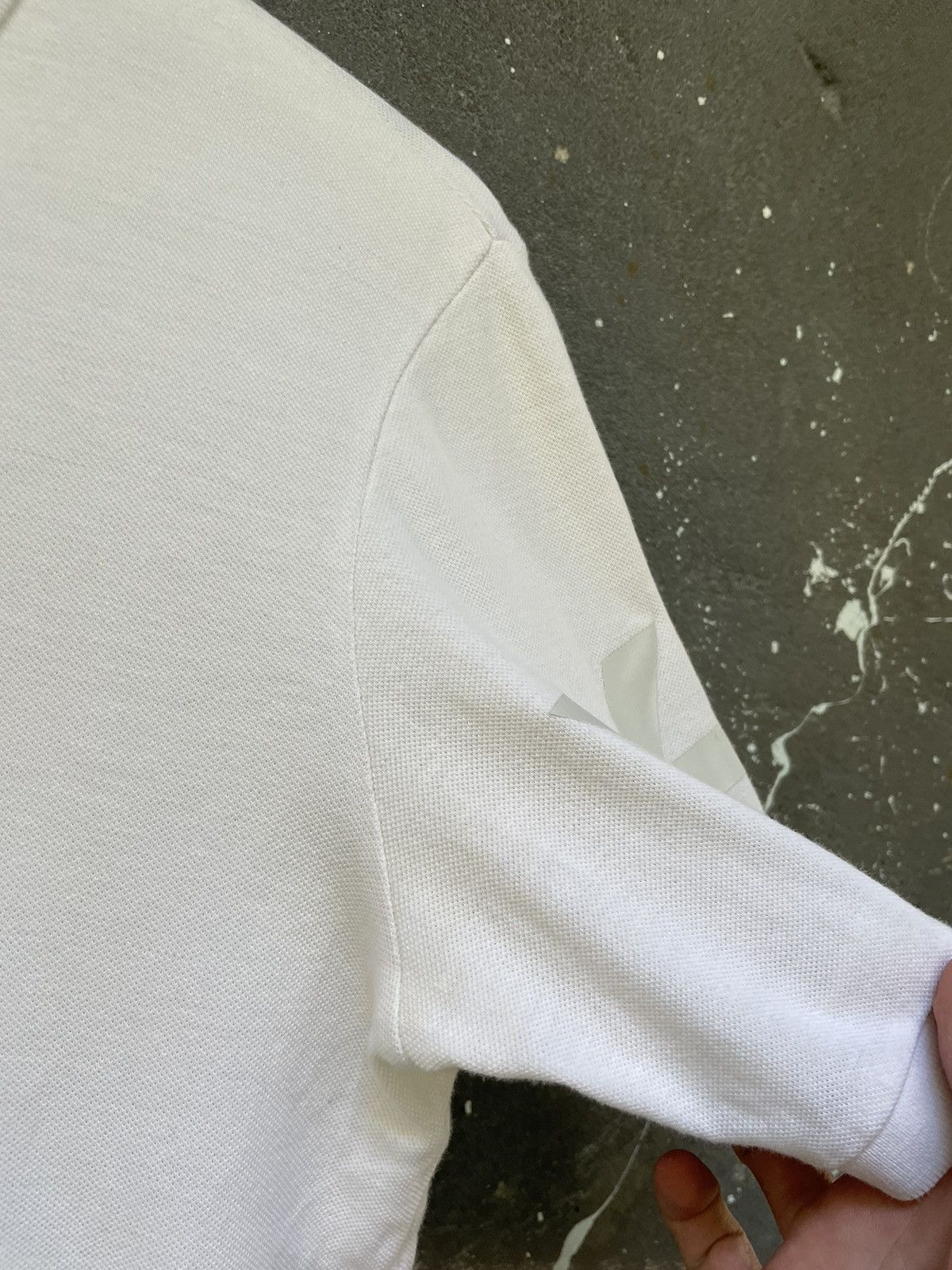Y-3 Y-3 Adidas Yohji Yamamoto White Polo T-Shirt Size US S / EU 44-46 / 1 - 7 Thumbnail