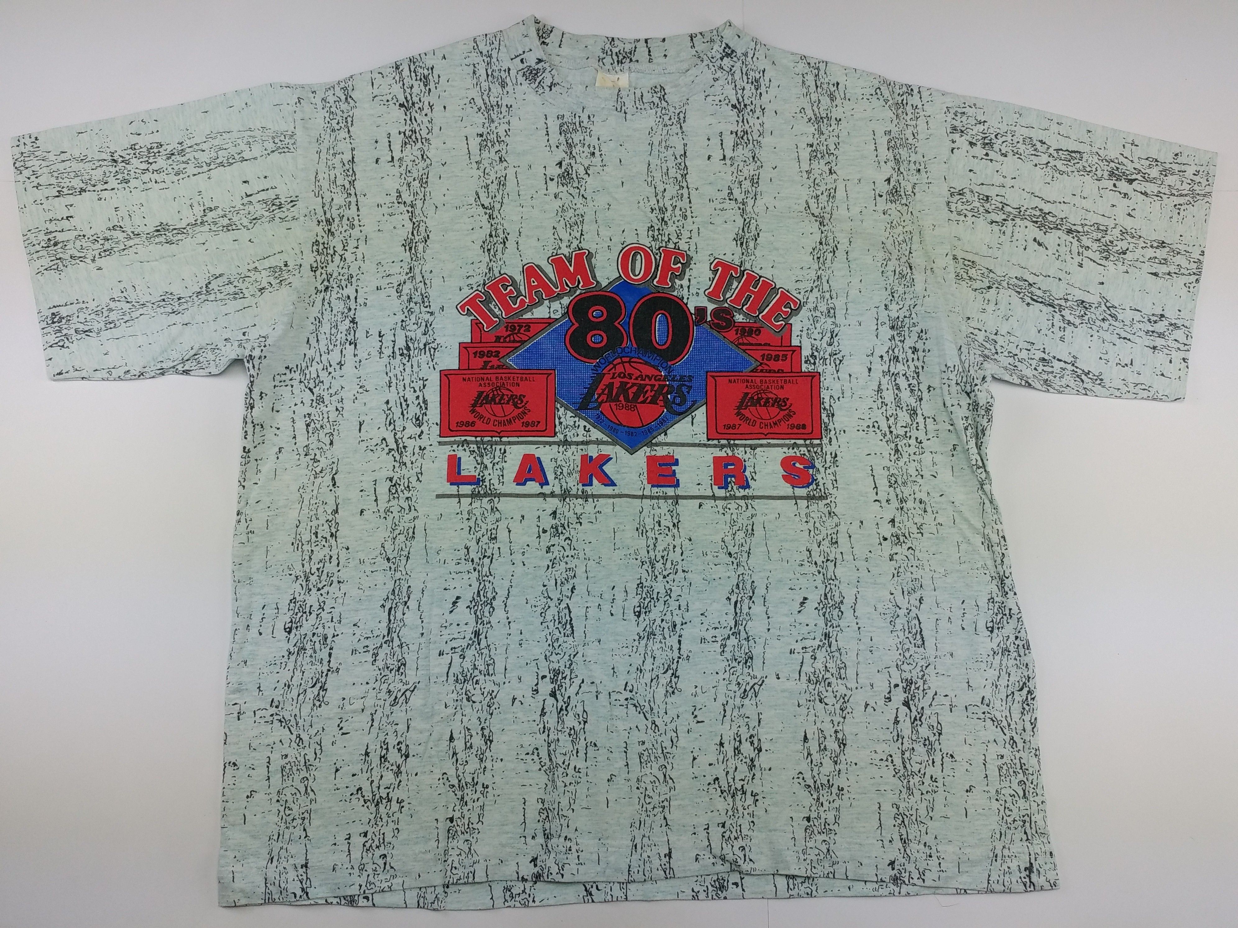 NBA NBA Los Angeles Lakers t-shirt, 1988, vintage basketball L Size US L / EU 52-54 / 3 - 1 Thumbnail