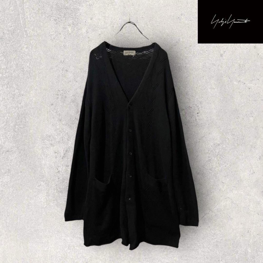 Yohji Yamamoto Yohji Yamamoto Pour Homme Long Cardigan Size US L / EU 52-54 / 3 - 1 Thumbnail
