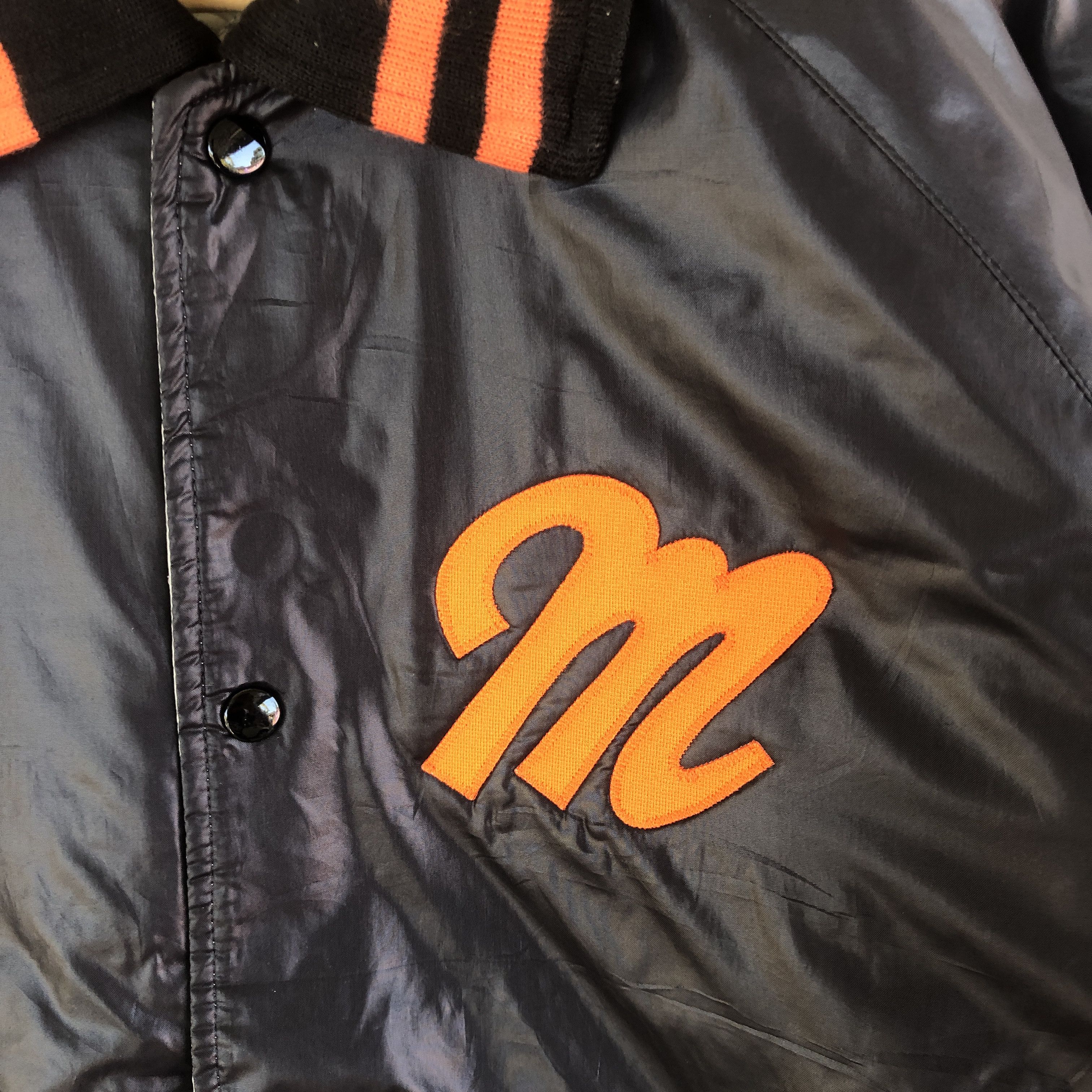 Japanese Brand × Vintage Vintage Japanese Leagstar Baseball Jacket Varsity Jacket Size US L / EU 52-54 / 3 - 6 Thumbnail