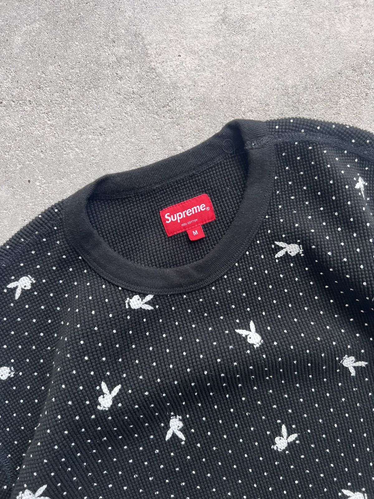 Supreme FW17 Supreme Playboy Waffle Thermal Size US M / EU 48-50 / 2 - 8 Thumbnail