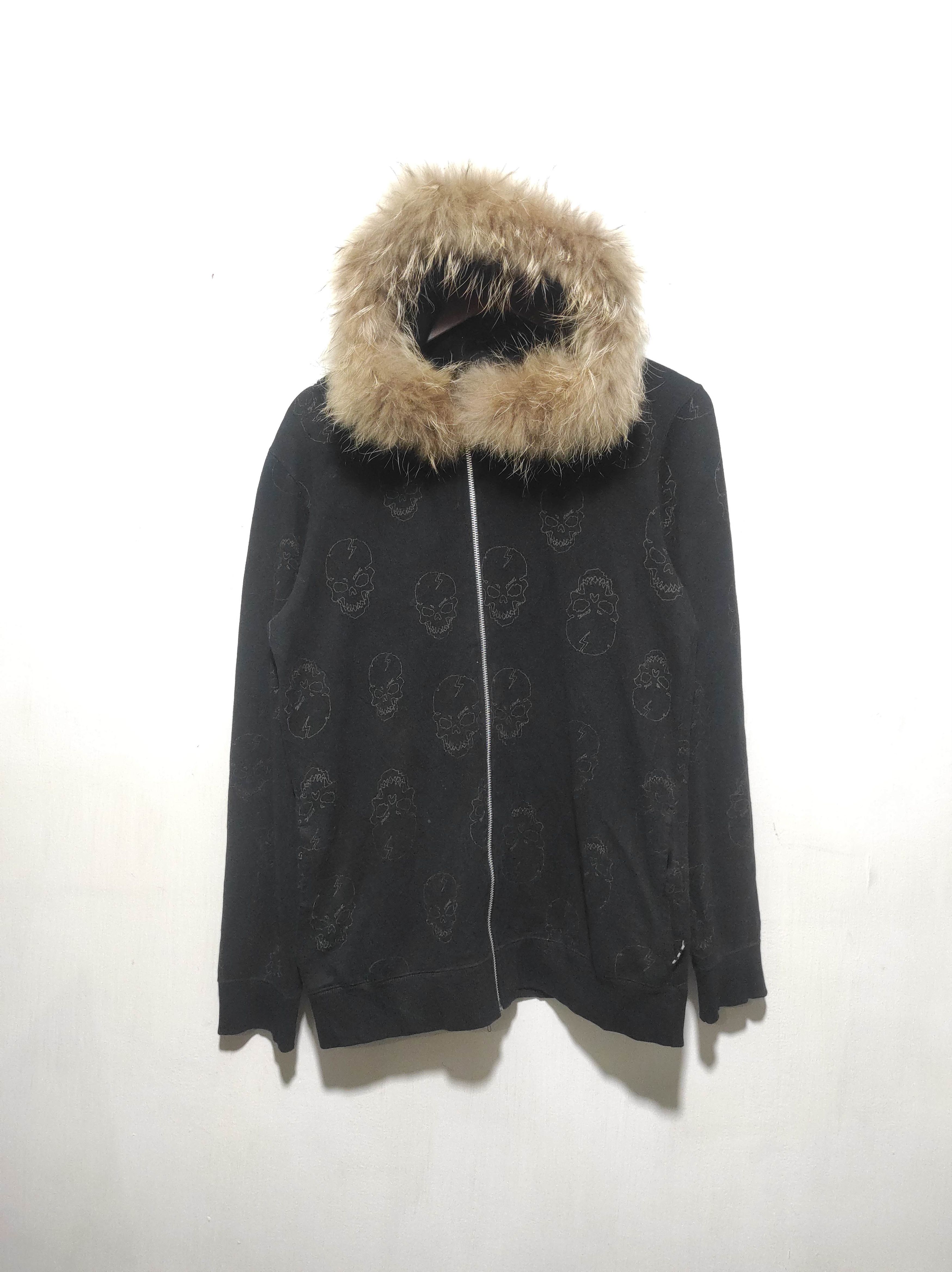 Hysteric Glamour Ehyphen World Gallery Fur Hoodie Skull if six was nine style Size US M / EU 48-50 / 2 - 2 Thumbnail