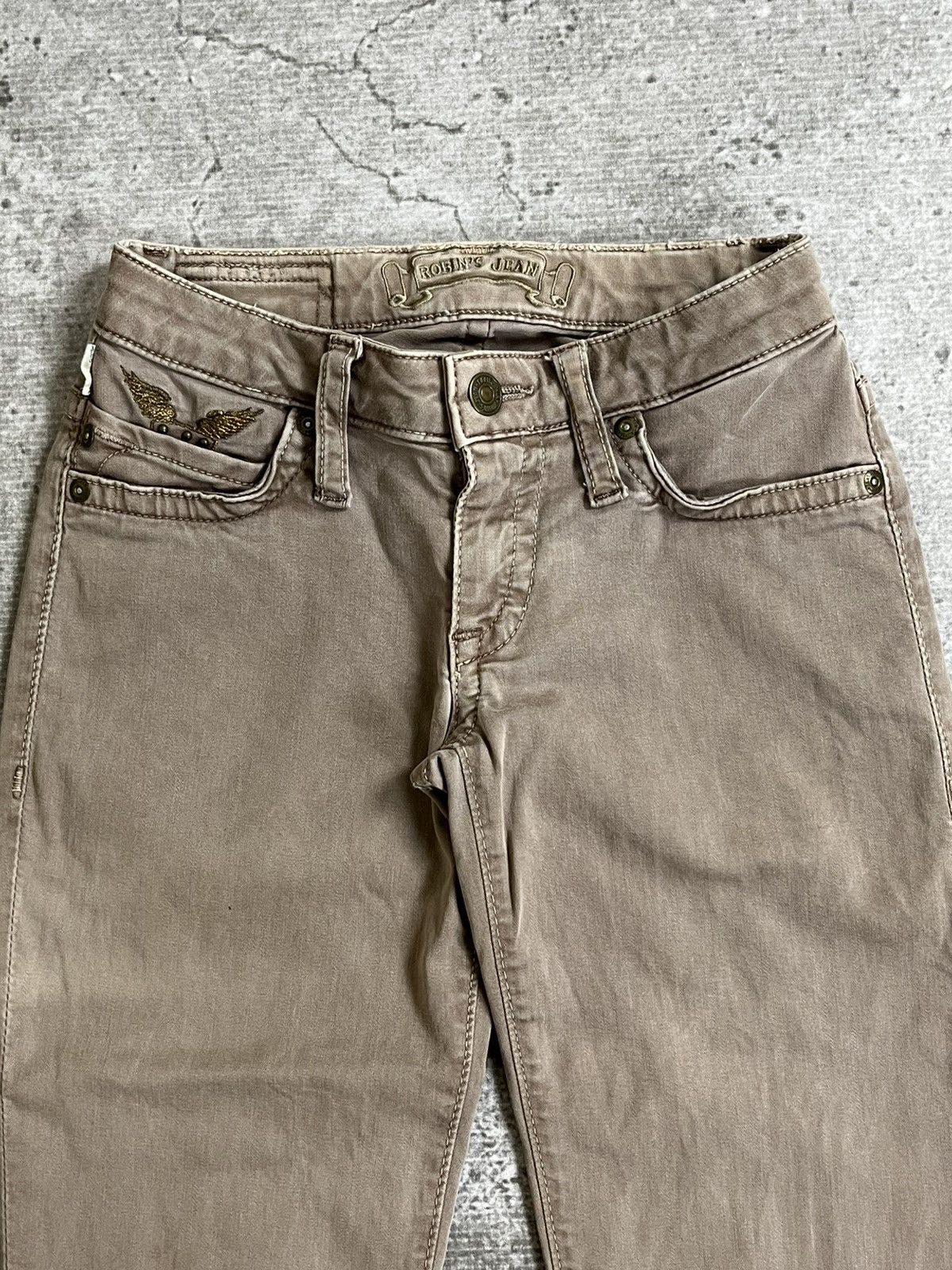 Robins Jeans Robins Jean Wings Studded Jeans Size 23" - 5 Thumbnail