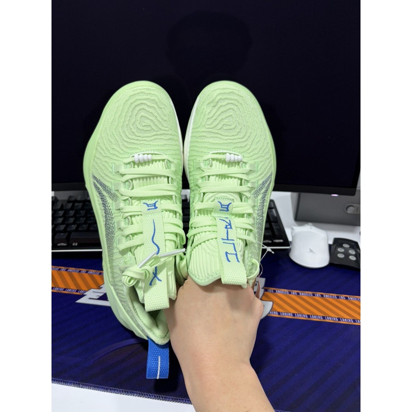 Li-Ning Li-Ning Yushuai ULTRA LOW Oasis Basketball Shoes，Men’s 8.5 Size US 8.5 / EU 41-42 - 6 Thumbnail