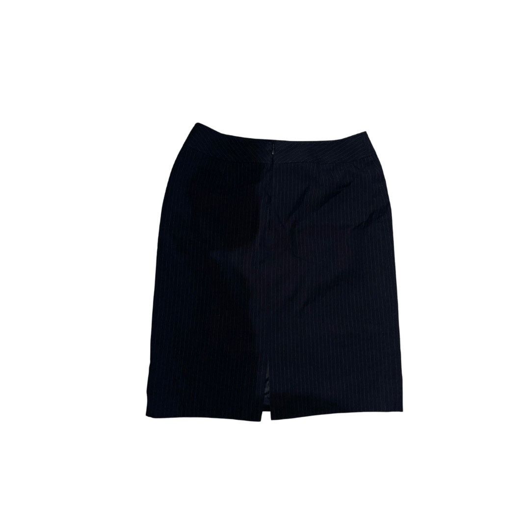 Elie Tahari Women Pinstripe Pencil Skirt Career Wear Size 6 Office Chic Size 28" / US 6 / IT 42 - 2 Thumbnail