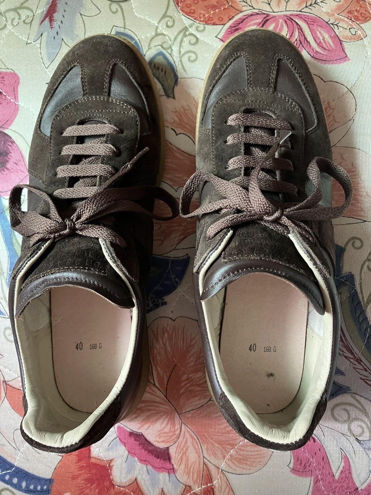 Maison Margiela Maison Margiela German Trainer Leather Replica Sneakers Size US 7 / EU 40 - 10 Thumbnail