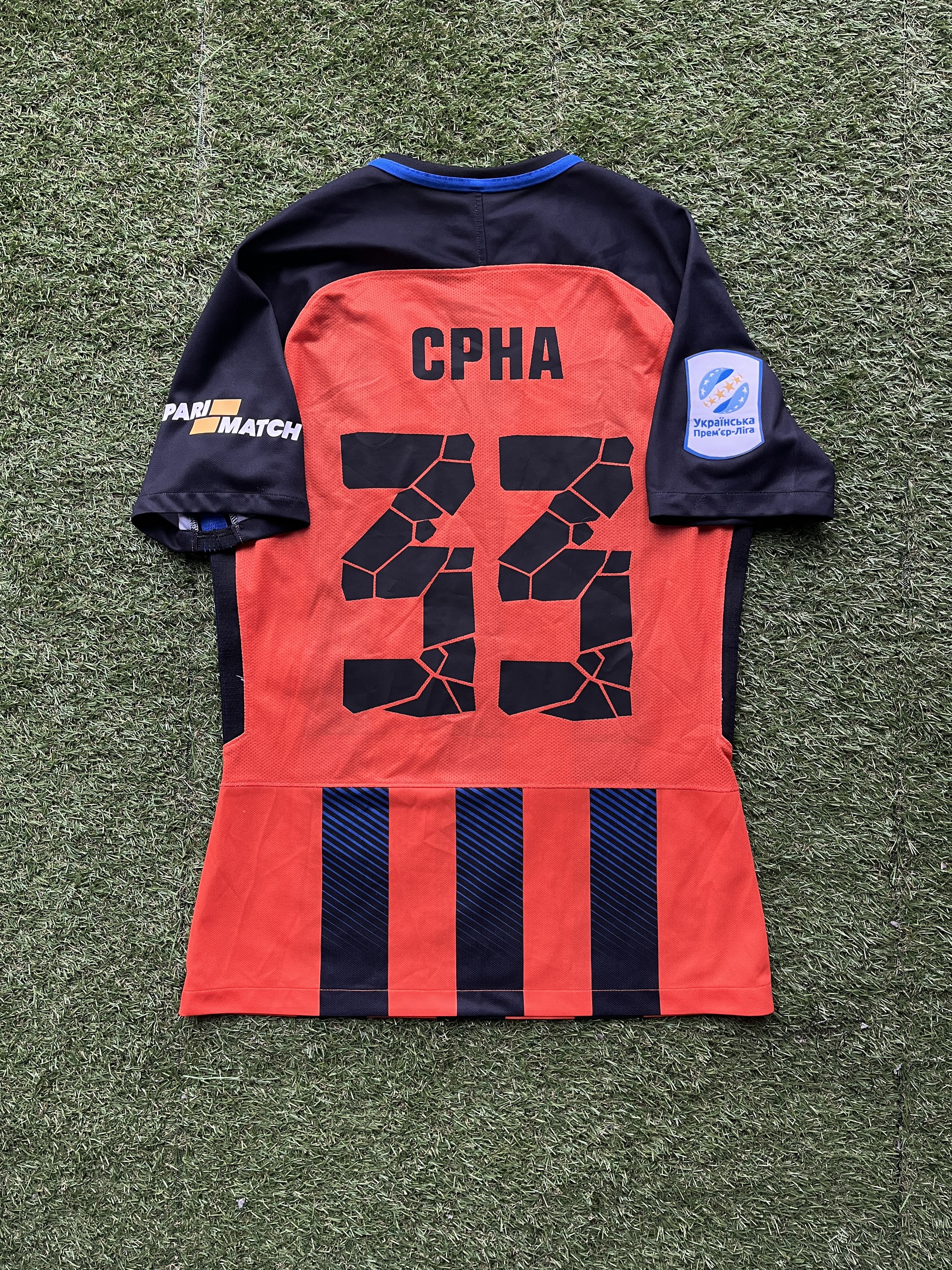 Nike Match worn shirt Shakhtar Donetsk SRNA jerse Ukraine Croatia Size US M / EU 48-50 / 2 - 3 Thumbnail