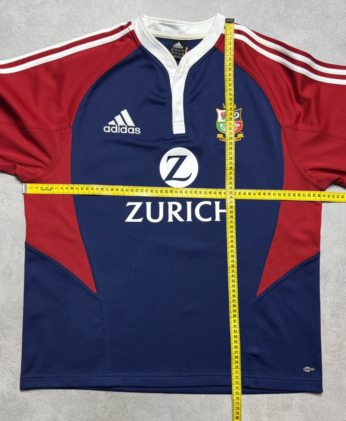 Adidas New Zealand Zurich 2005 Rugby Shirt Jersey Adidas Size US L / EU 52-54 / 3 - 14 Thumbnail