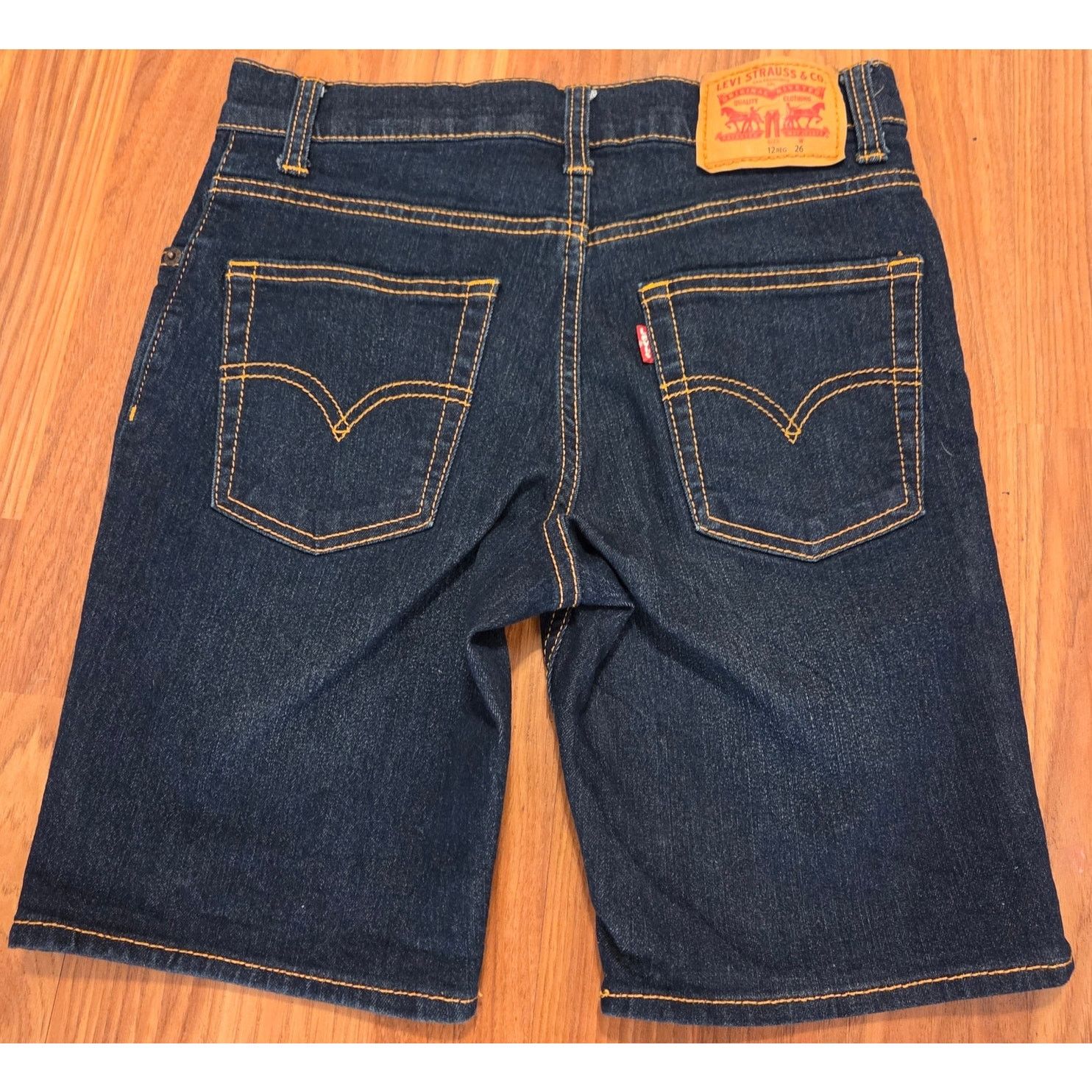 Levi's Levi's 511 Slim Blue Denim Bermuda Jean Shorts-Junior Size12 Size 26" / US 2 / IT 38 - 4 Thumbnail