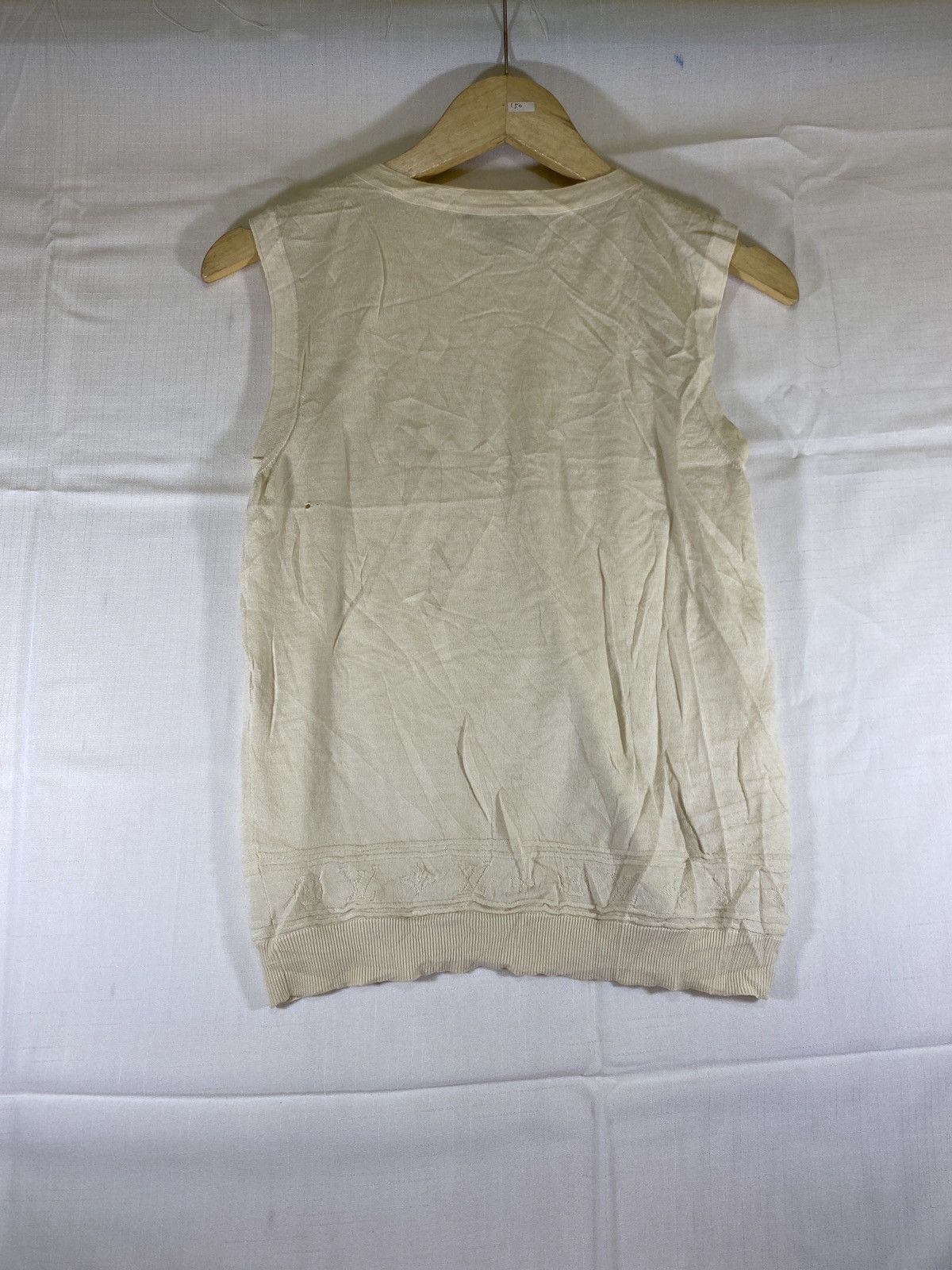 Louis Vuitton monogram embordiered vest knit Size US S / EU 44-46 / 1 - 3 Thumbnail