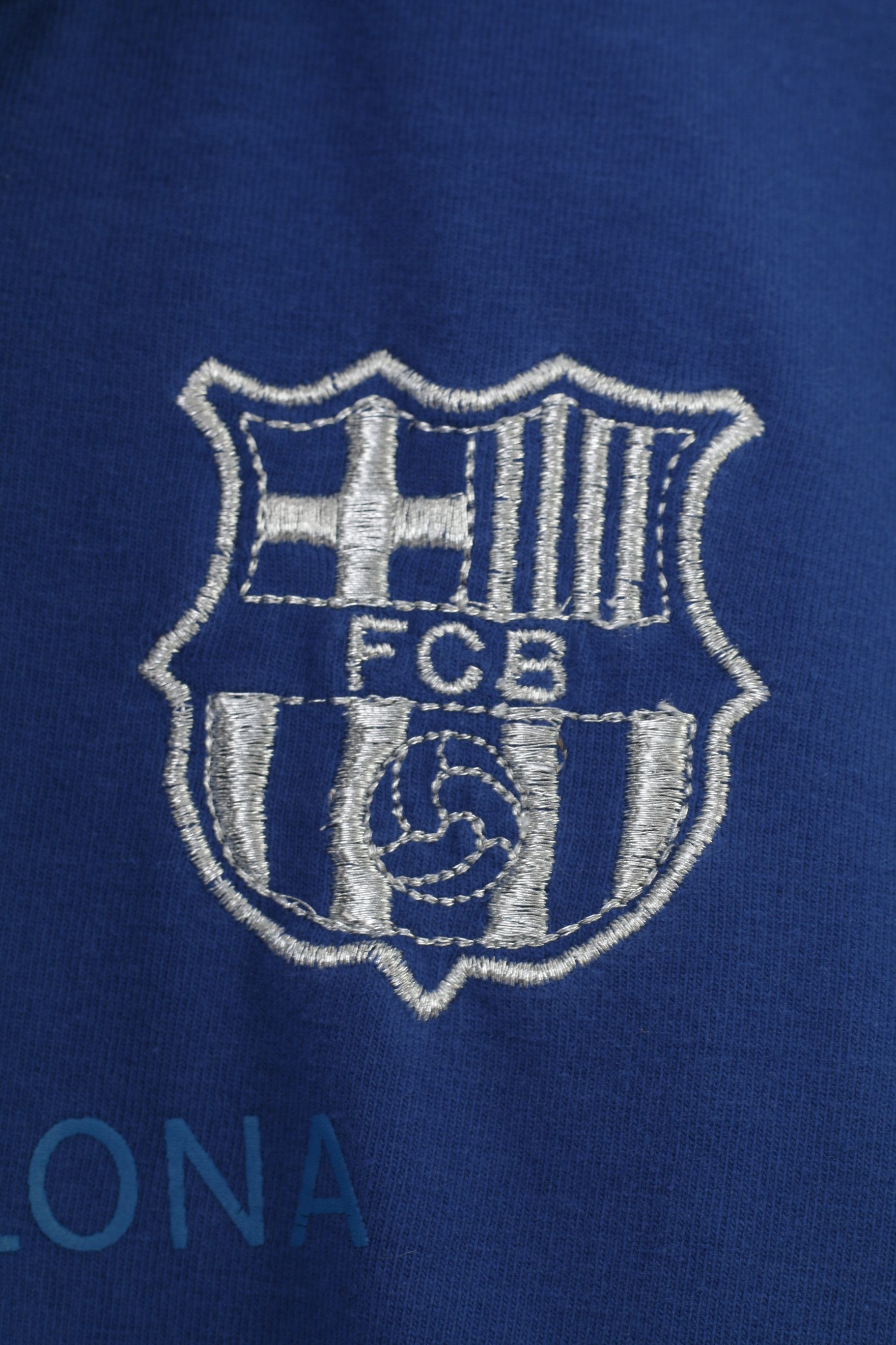 Other FC Barcelona Women L M Polo Shirt Graphic Blue Summer 10399 Size L / US 10 / IT 46 - 4 Thumbnail