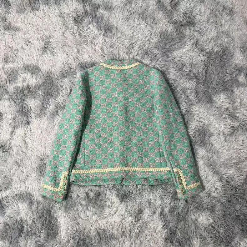 Gucci Gucci Round-neck long-sleeved coarse pattern Logo printed Size XS / US 0-2 / IT 36-38 - 3 Thumbnail
