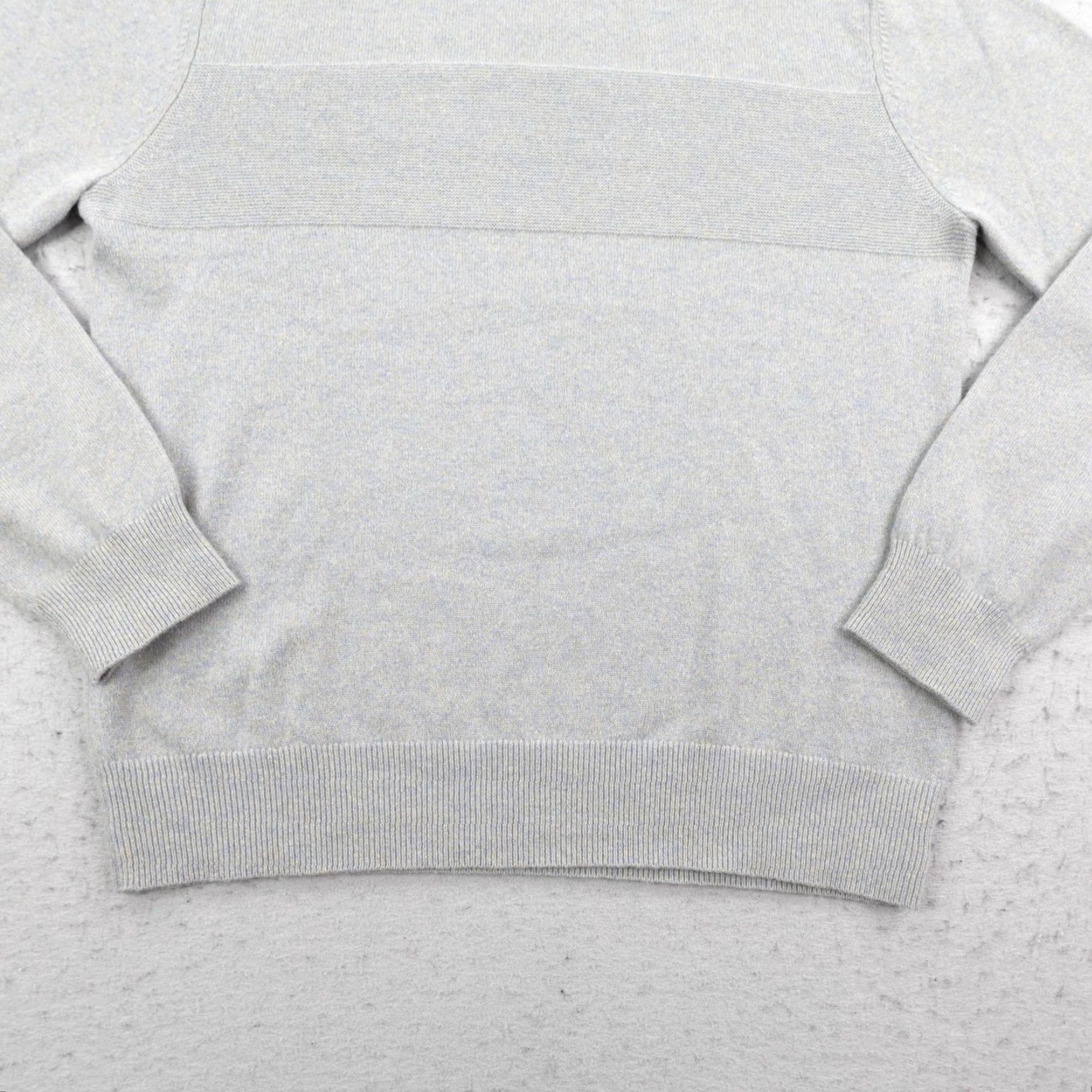 Club Monaco VINTAGE Club Monaco Sweater Mens Large Light Gray 100% Cashmere Knit Crewneck Pullover Size US L / EU 52-54 / 3 - 3 Thumbnail