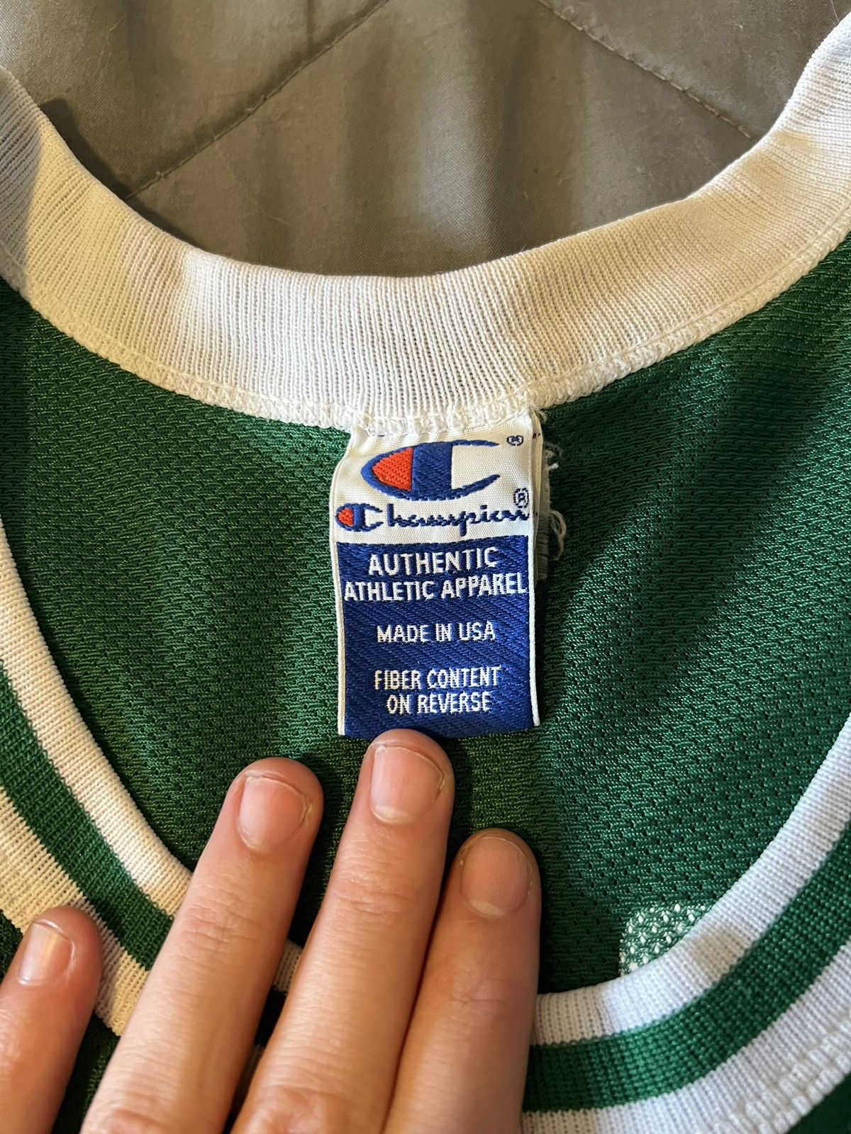 Champion × NBA Bill Russell champion jersey 44 Size US L / EU 52-54 / 3 - 6 Thumbnail