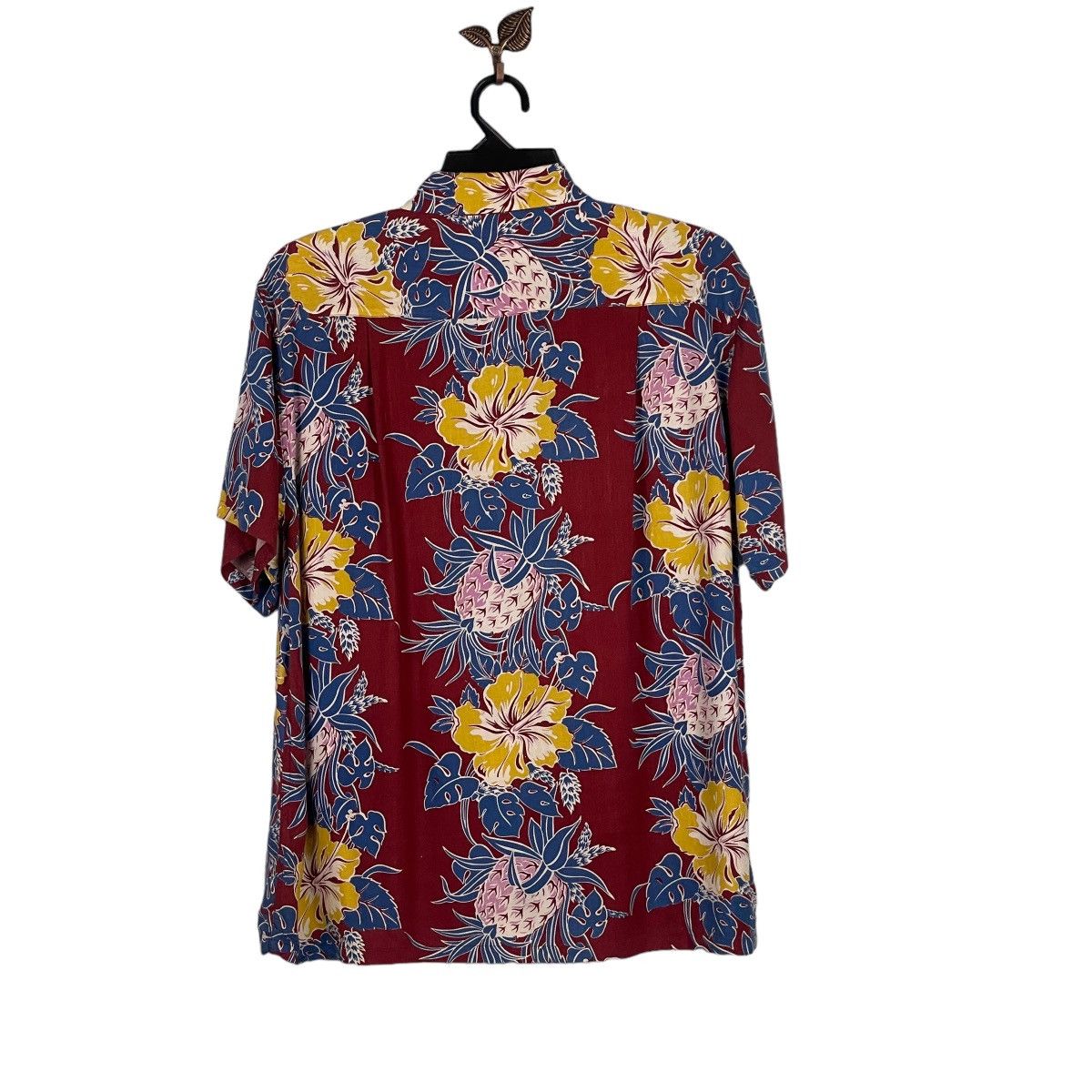 Vintage VTG Ehukai Hawaii Hibiscus Pineapple Shirt Size US L / EU 52-54 / 3 - 8 Thumbnail