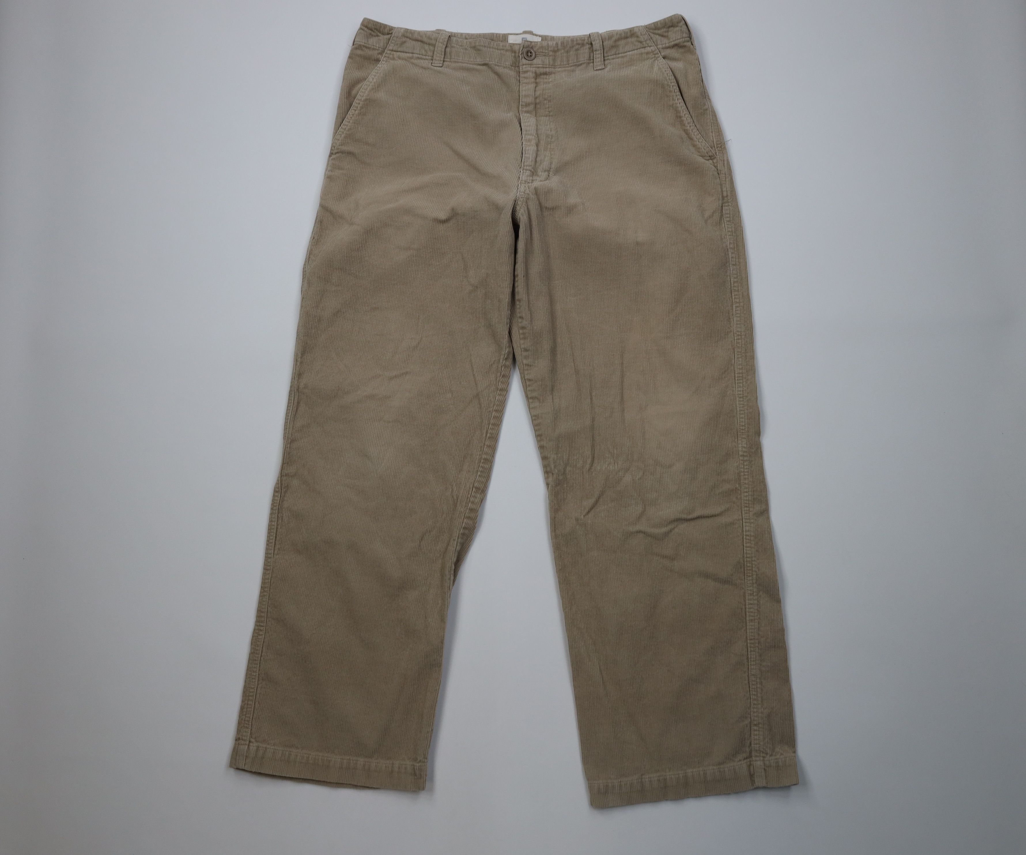 Gap Vintage 90s Y2K Gap Loose Fit Wide Leg Corduroy Chino Pants Size US 36 / EU 52 - 1 Thumbnail