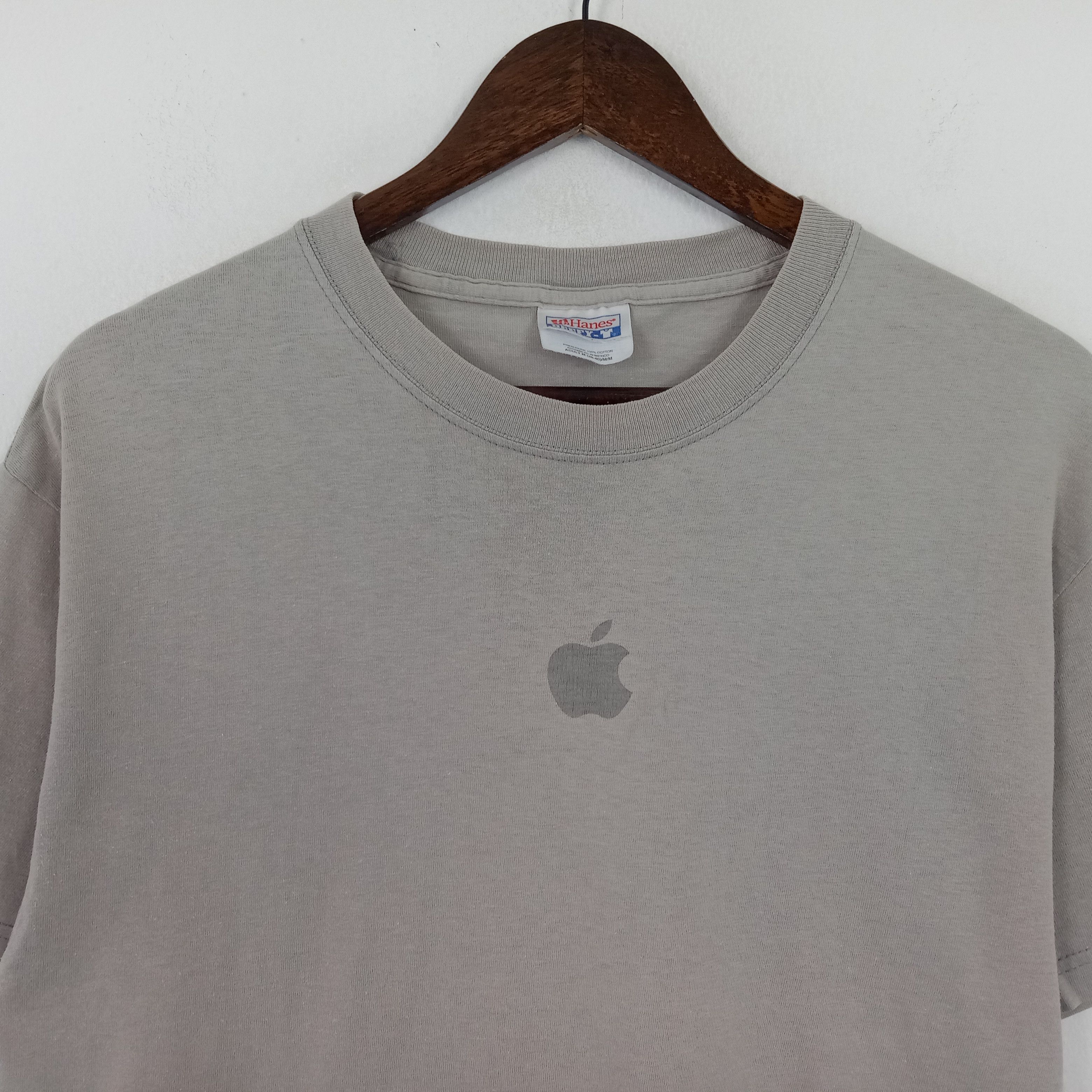 Apple × Vintage Vintage Apple Nice Design Tshirt Size US M / EU 48-50 / 2 - 2 Thumbnail