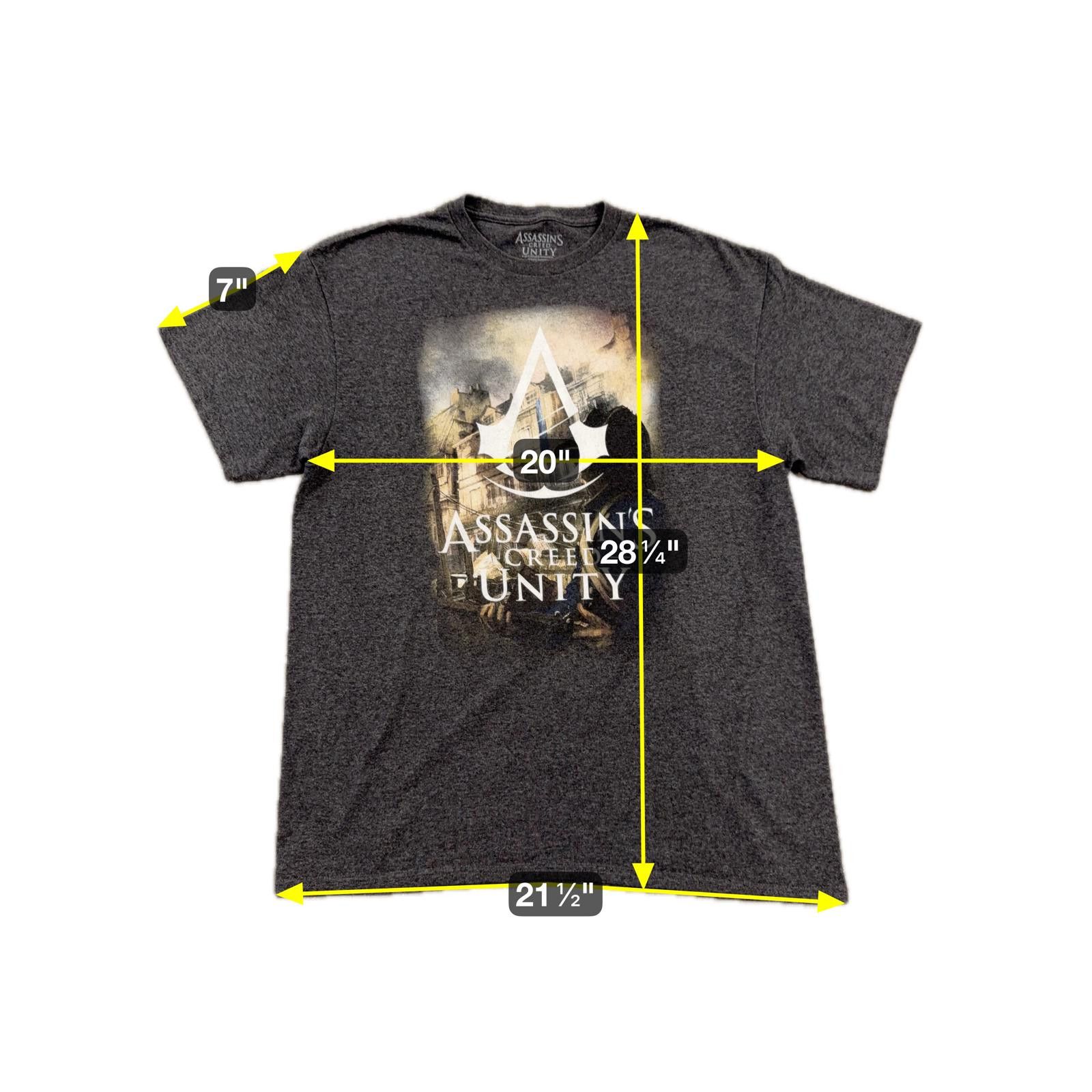 Designer 2014 Assassin's Creed Unity Bioworld Ubisoft Shirt - L Size US L / EU 52-54 / 3 - 5 Thumbnail