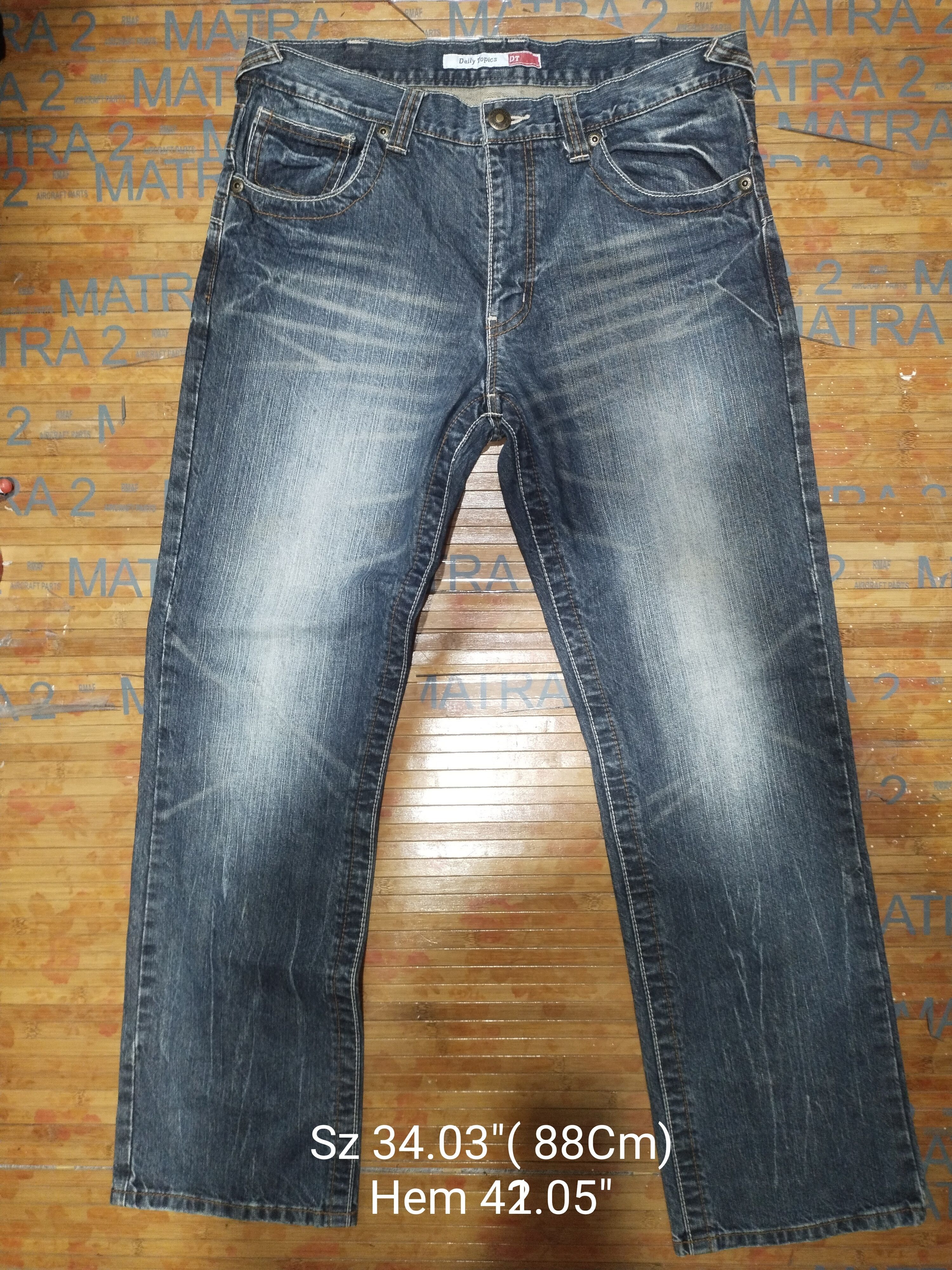 Japanese Brand × Vintage Vintage Daily Topics Sz 34" Size US 34 / EU 50 - 1 Thumbnail