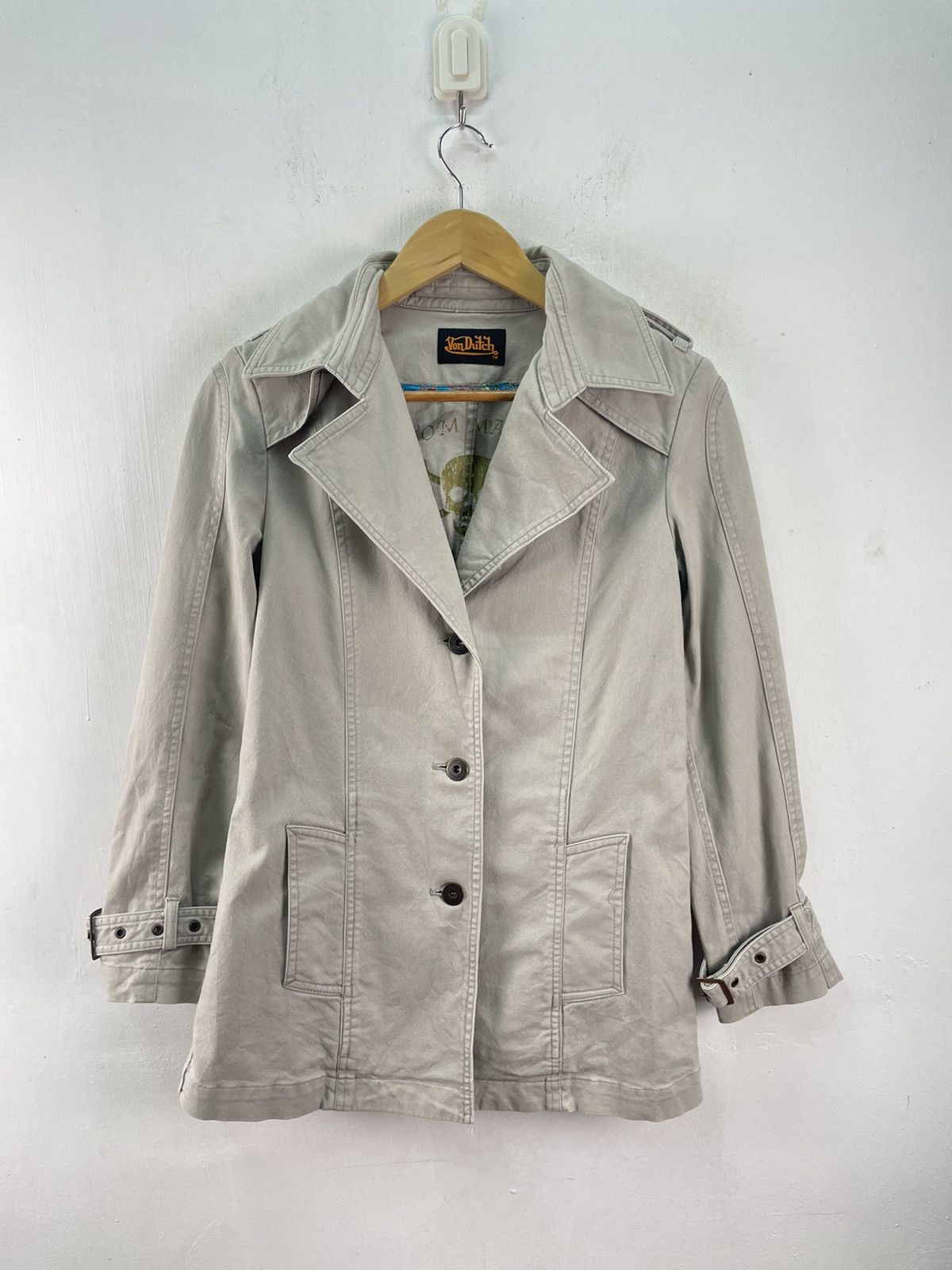 If Six Was Nine × Le Grande Bleu (L.G.B.) × Von Dutch Vintage Y2K Von Dutch Double Breasted Jacket Size US S / EU 44-46 / 1 - 1 Thumbnail