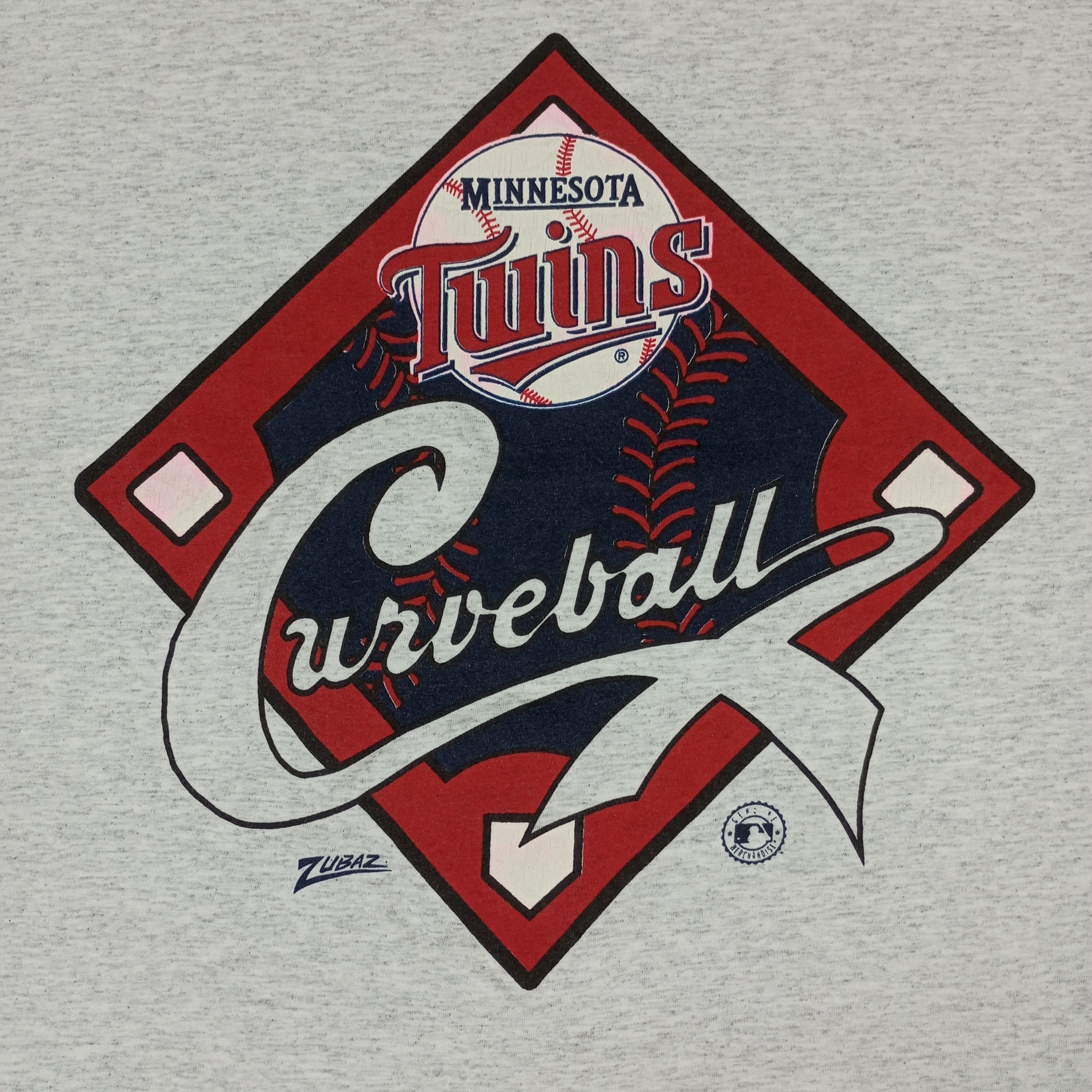 MLB × Vintage MLB Minnesota Twins Baseball Team Vintage Tshirt Size US XXL / EU 58 / 5 - 2 Thumbnail