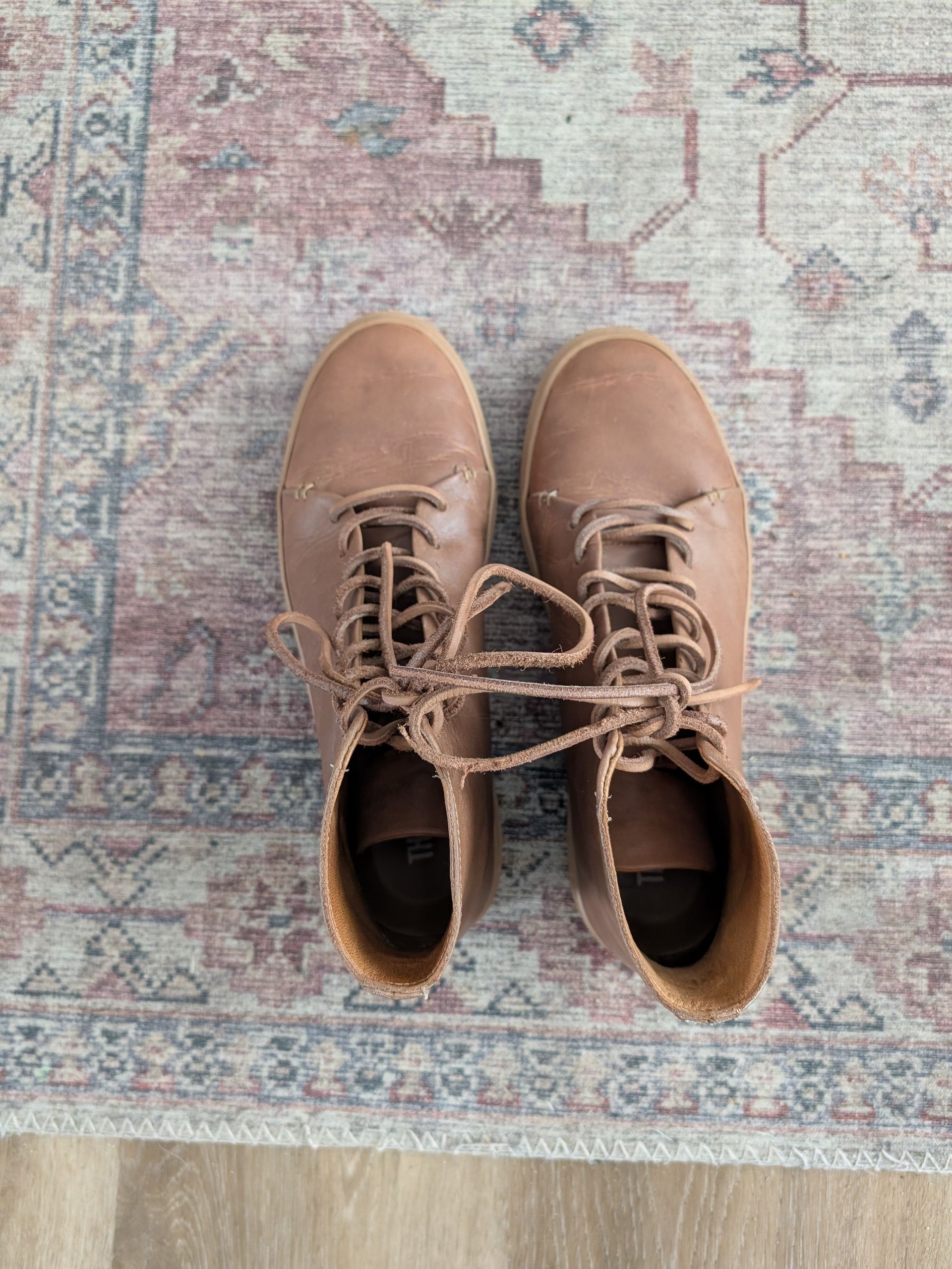 Thursday Boot Company Thursday Boot Co Premier Natural Vachetta High Top Sneaker Size US 9.5 / EU 42-43 - 6 Thumbnail