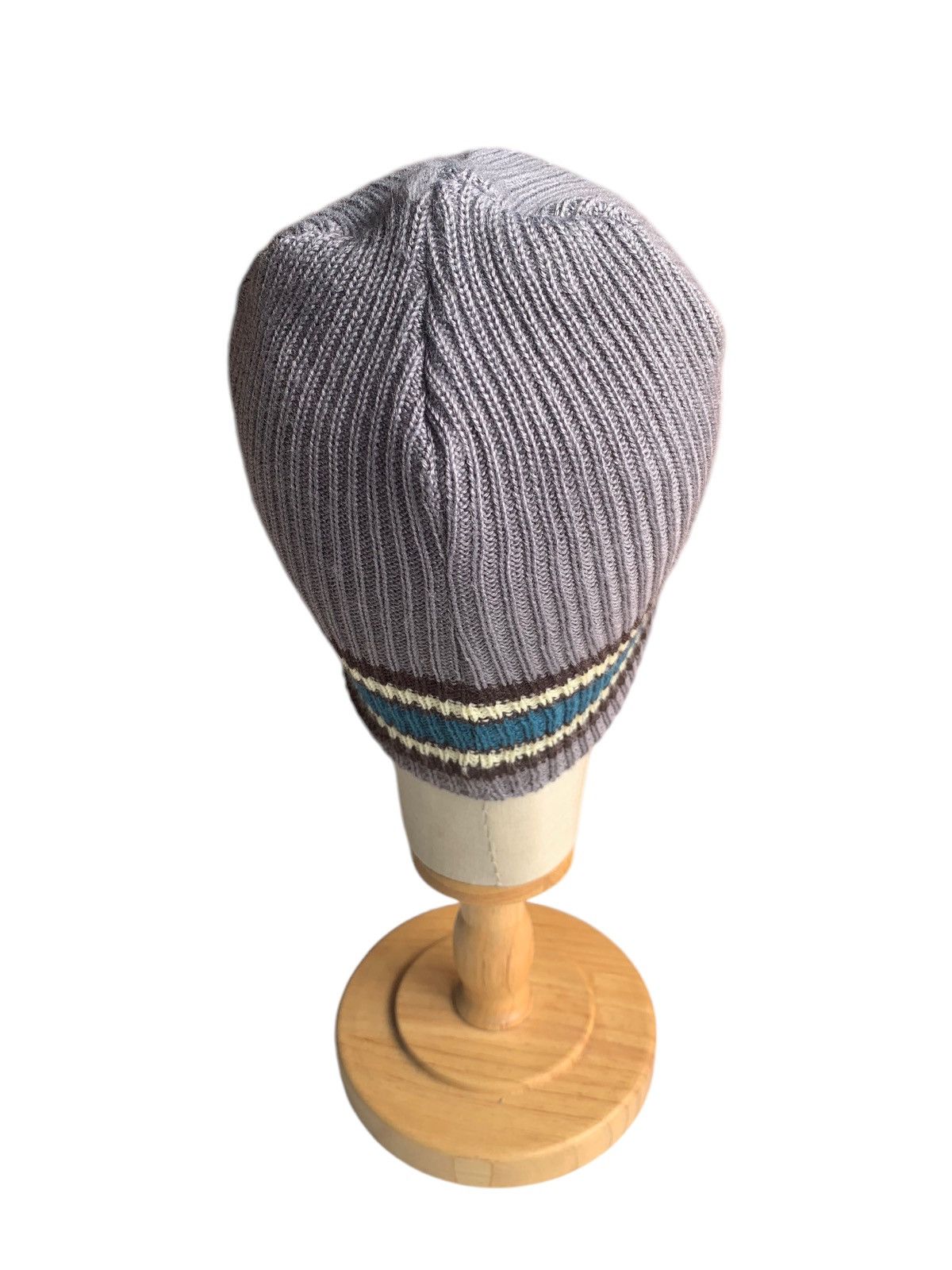 Japanese Brand × Kapital × Vintage Unknown Stripe Streetwear Winter Sessions Beanie Hats Size ONE SIZE - 7 Thumbnail