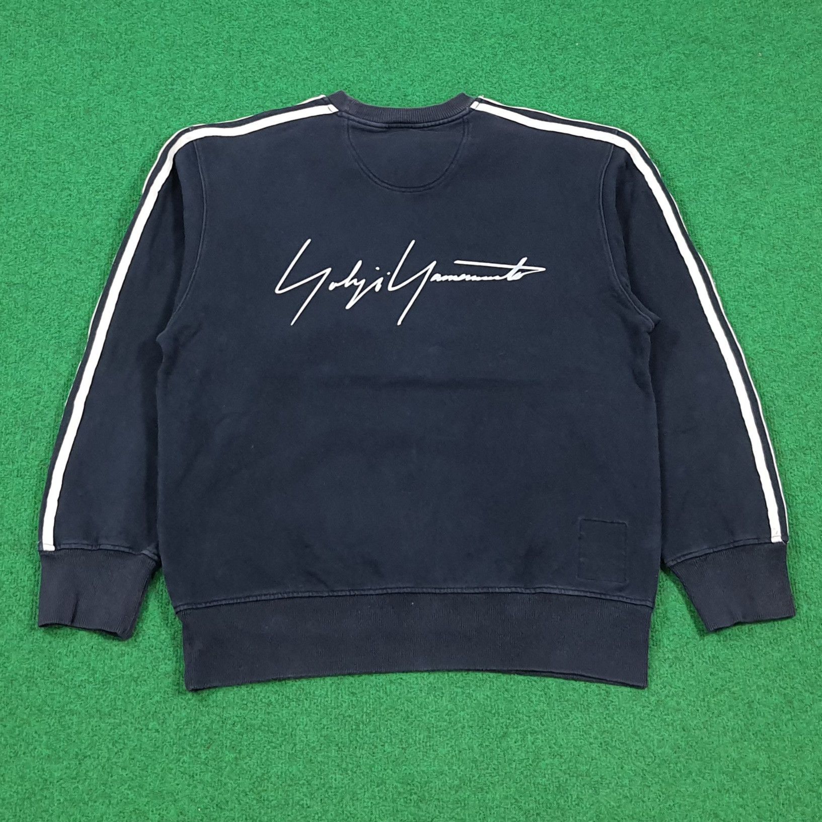 Adidas Vintage Adidas 3 Stripes Custom Yohji Sweatshirt C305N20 Size US M / EU 48-50 / 2 - 1 Thumbnail