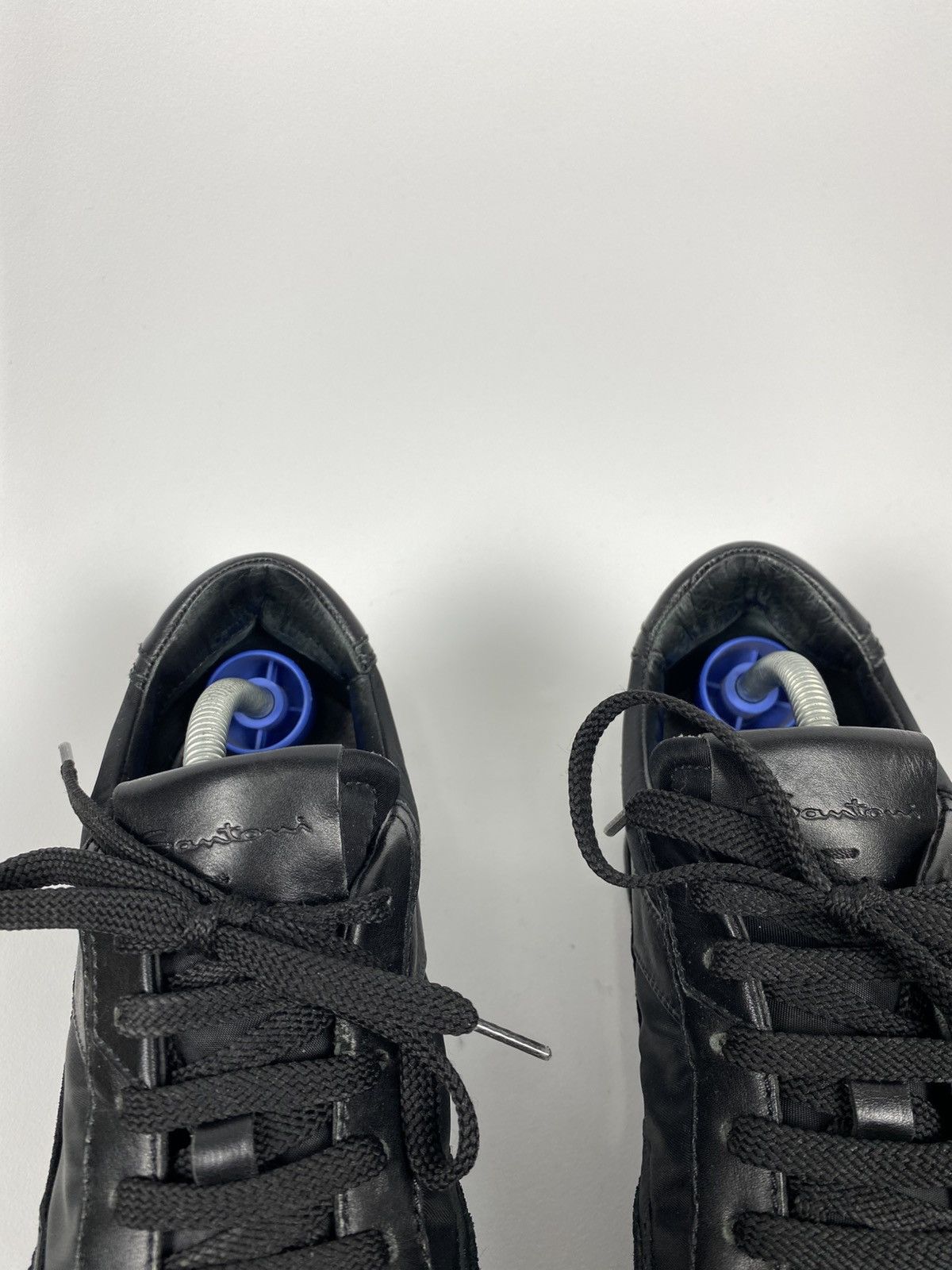 Santoni Santoni Low-Top Sneakers Combined Suede Leather EU8.5 US9.5 Size US 9.5 / EU 42-43 - 6 Thumbnail