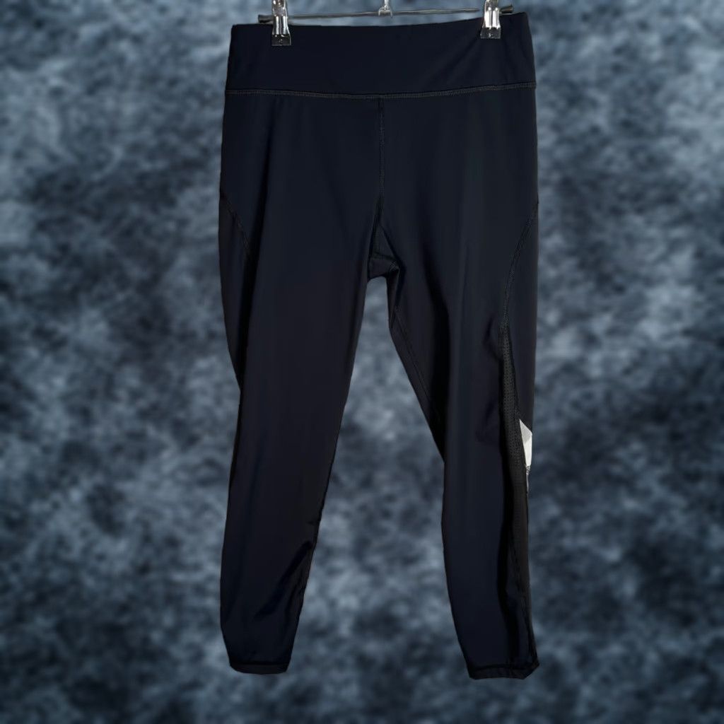 Vintage ALALA Leggings Black Womens Medium Size M Athletic Skinny Ankle Yoga Stretch Activewear Size 32" / US 10 / IT 46 - 1 Thumbnail