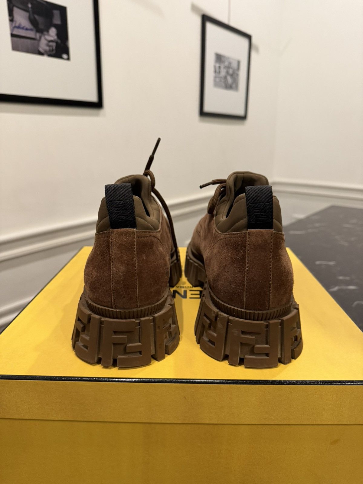 Fendi Fendi Force Derby Size US 12 / EU 45 - 8 Thumbnail