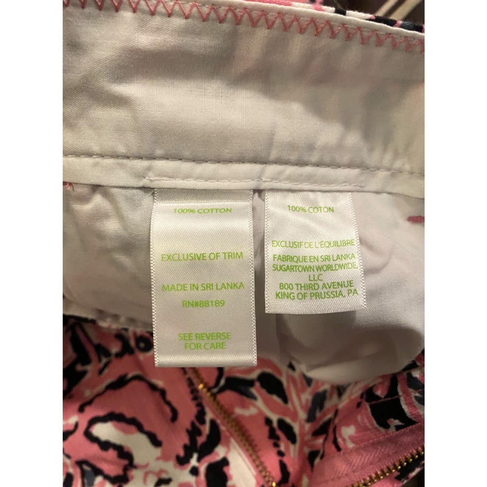 Lilly Pulitzer Lilly Pulitzer Mens Bermuda Shorts Hangin With My Boo Panda Bears Pink 34 Size US 34 / EU 50 - 7 Thumbnail