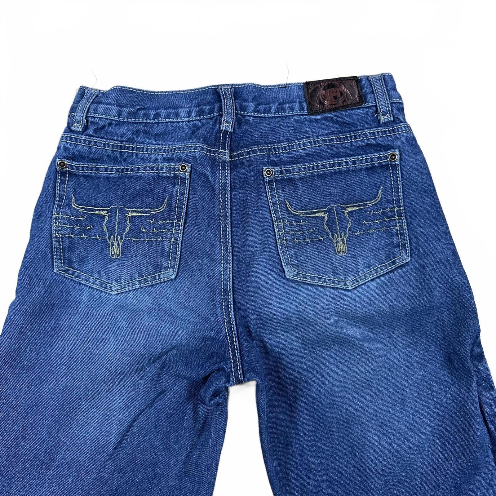 Cowboy Equipment Cowboy Women Jeans 14 Blue Straight Vintage Size 34" / US 12 / IT 48 - 4 Thumbnail
