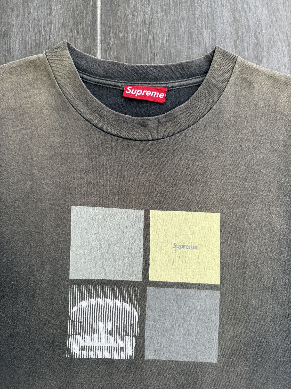 Supreme 💥RARE💥Vintage 90s Early Supreme Single Stitch Crazy Sunfaded Size US M / EU 48-50 / 2 - 2 Thumbnail