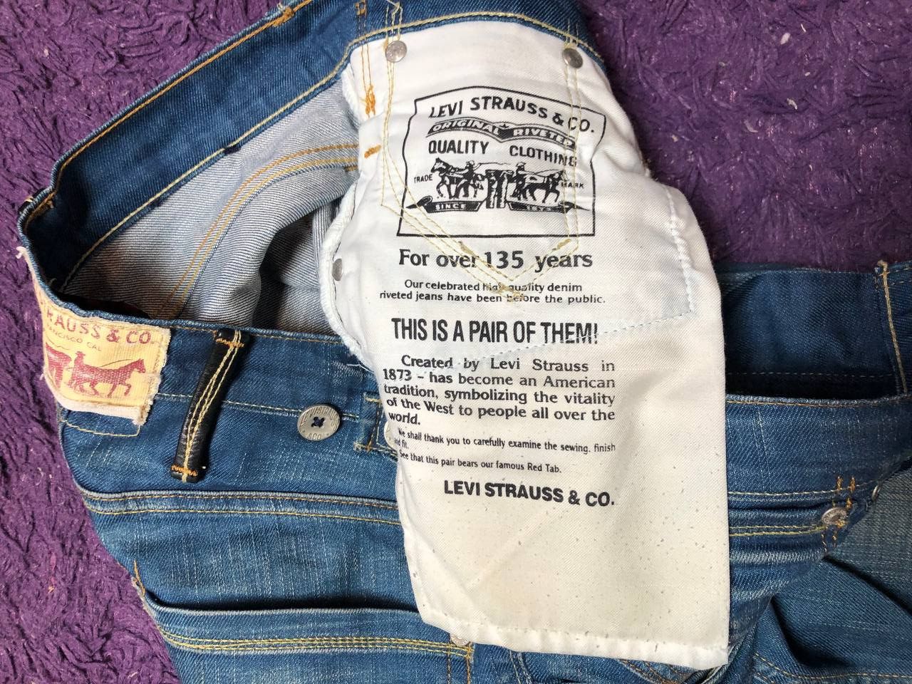Levi's Vintage Levi's 519 Slim Fit Denim Jeans Size 32 Size 32" / US 10 / IT 46 - 3 Thumbnail