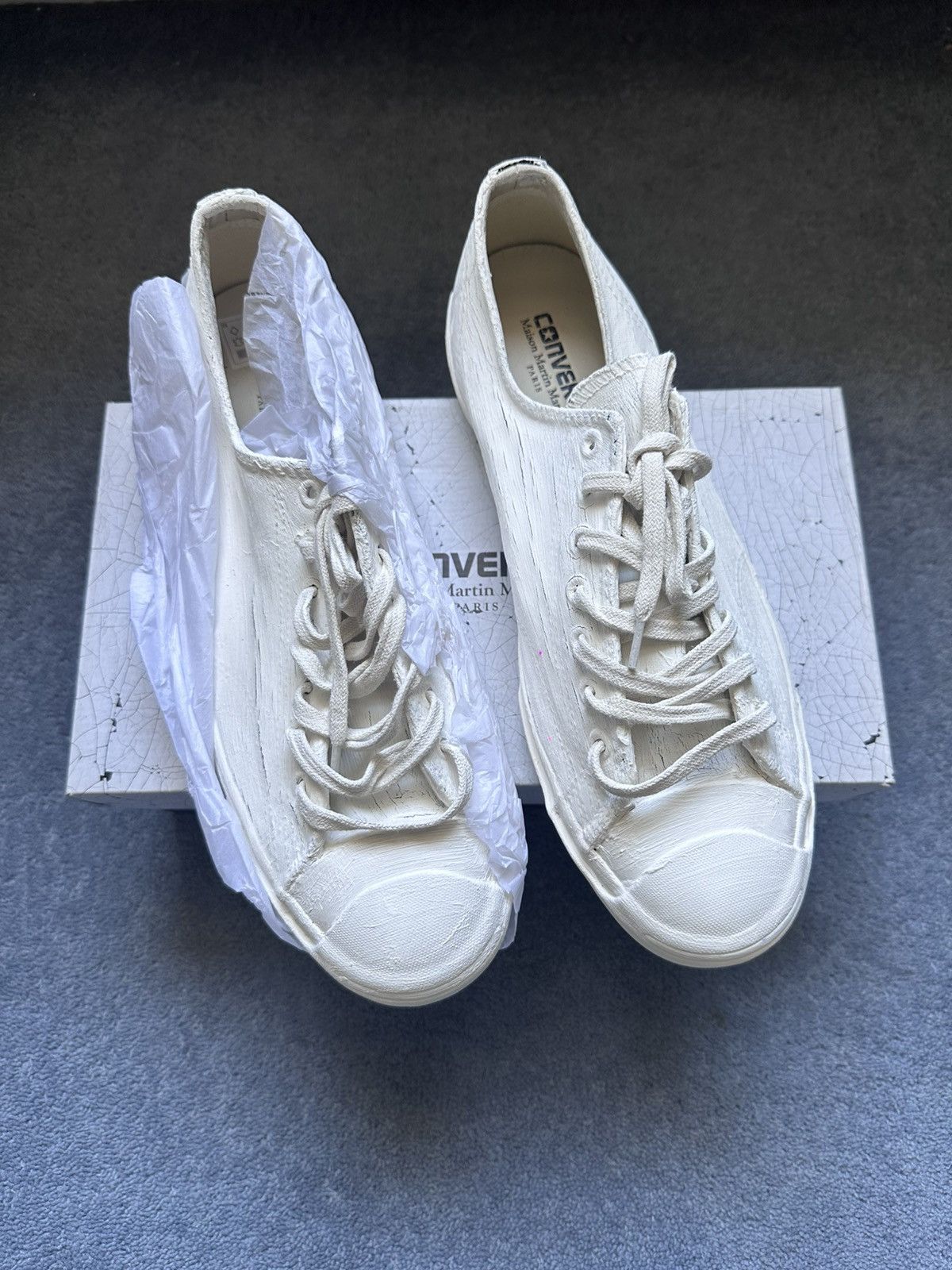 Maison Margiela Maison Margiela x Converse Jack Purcell Size US 11 / EU 44 - 2 Thumbnail